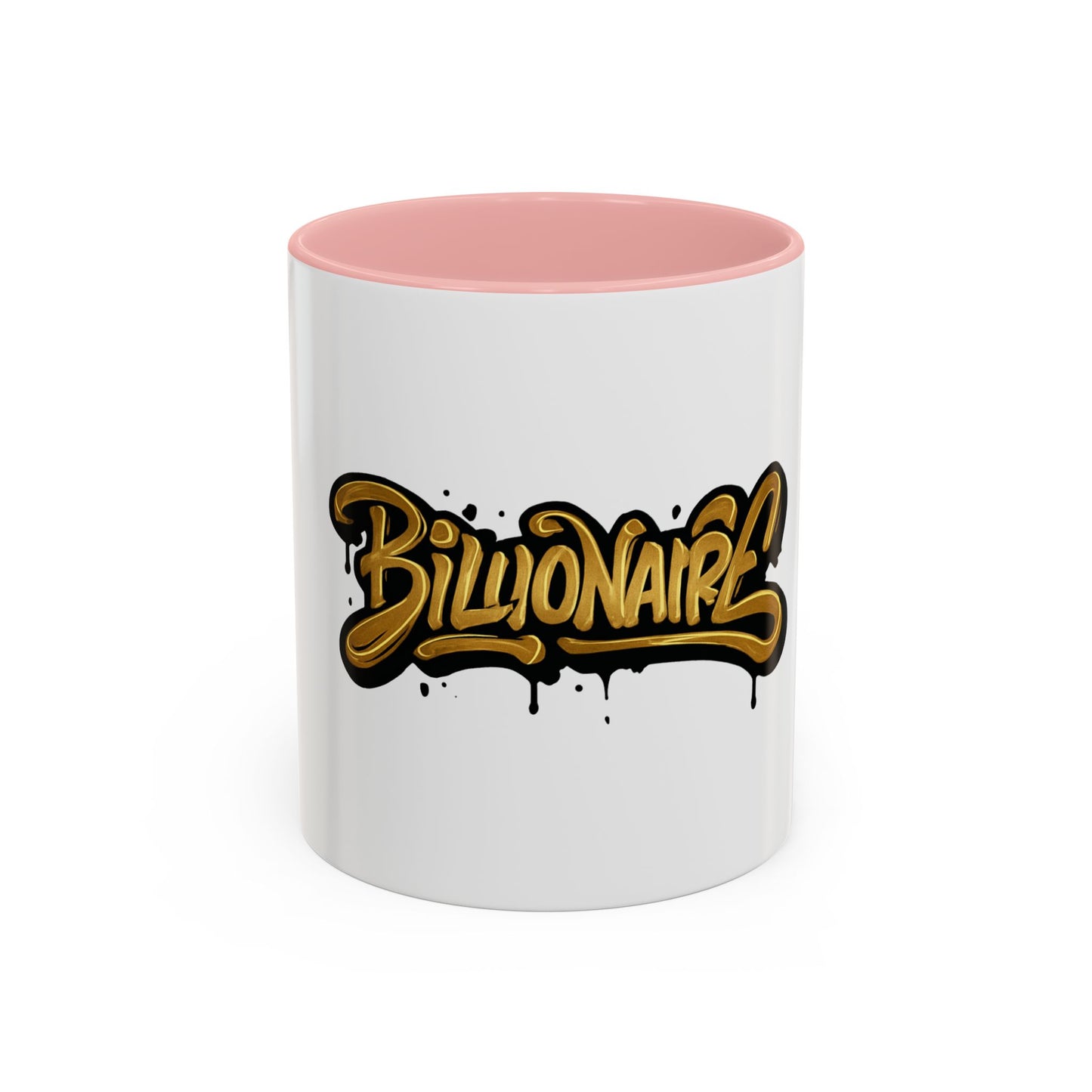 Billionaire Accent Coffee Mug, Unique Gift for Entrepreneurs, Coffee Lover Gift.