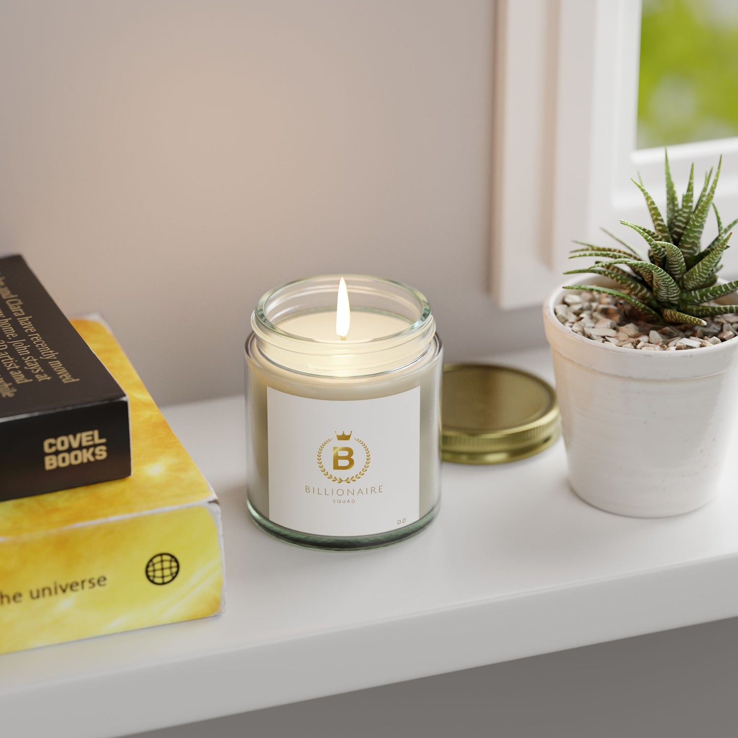 Hand-Poured Scented Candle – Luxe Fragrance Meets Everyday Calm