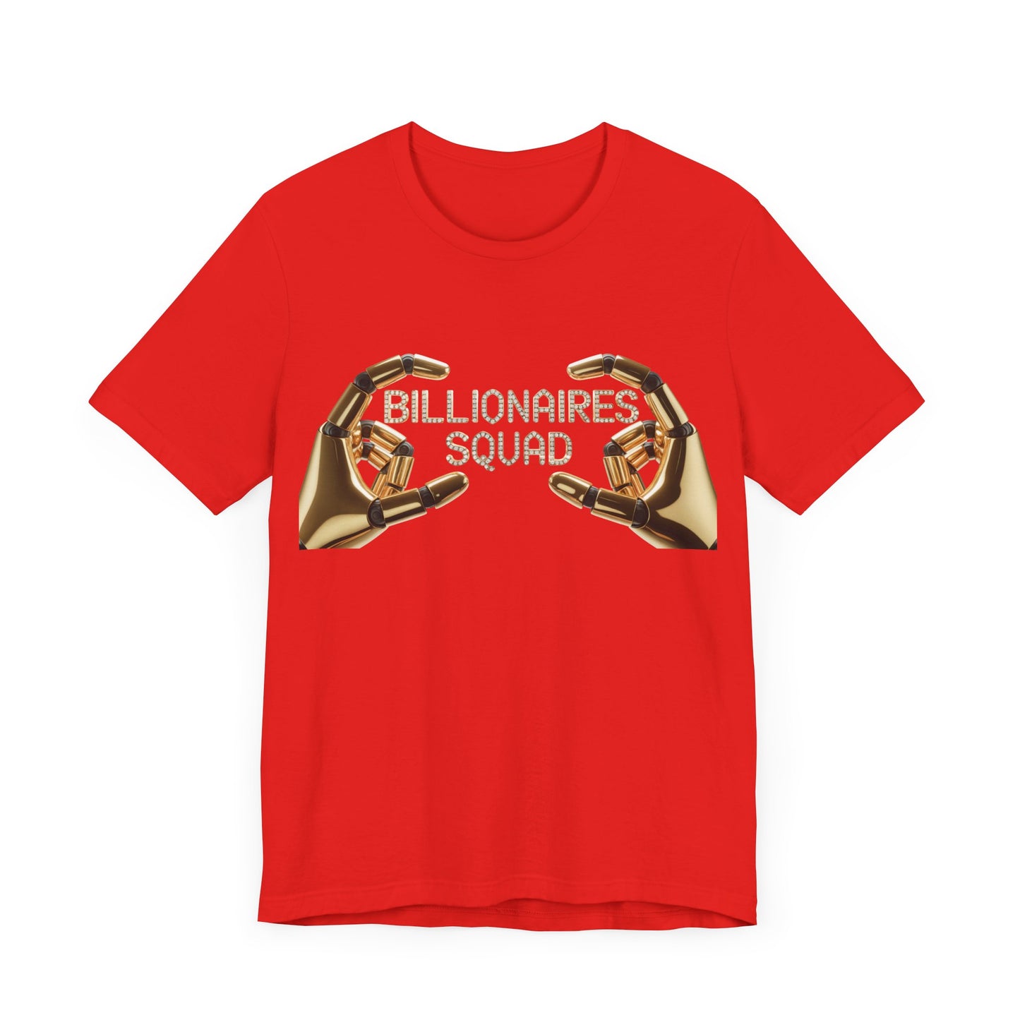Billionaires Squad Graphic Tee, Unisex Jersey T-Shirt, Casual Wear, Gift for Entrepreneurs, Trendy Streetwear