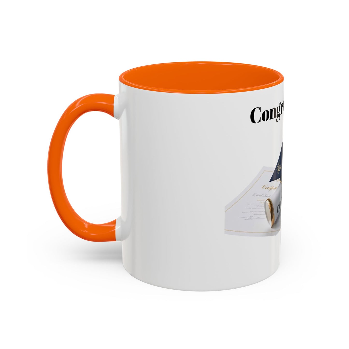 Accent Coffee Mug – Sip Bold. Live Loud.