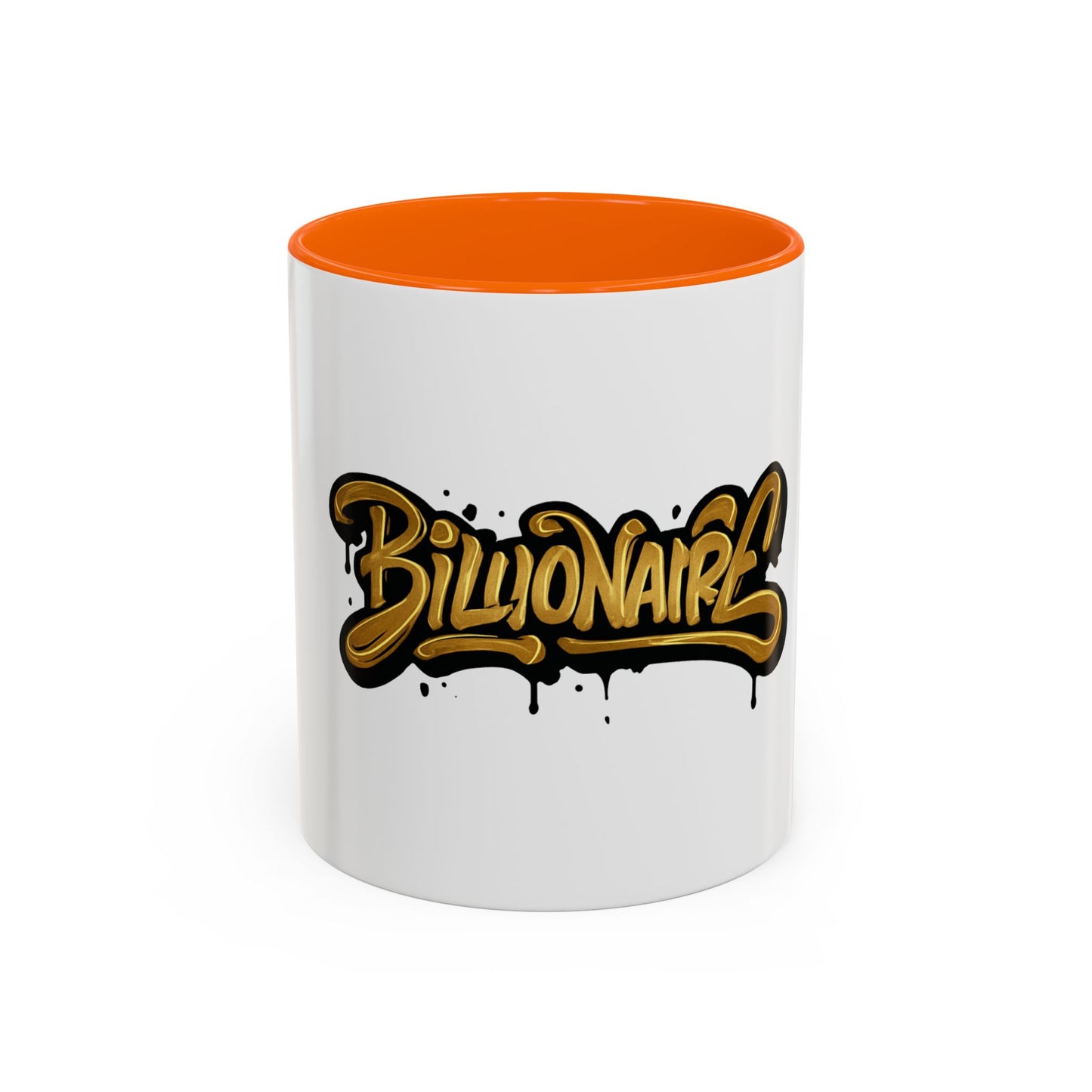 Billionaire Accent Coffee Mug, Unique Gift for Entrepreneurs, Coffee Lover Gift.