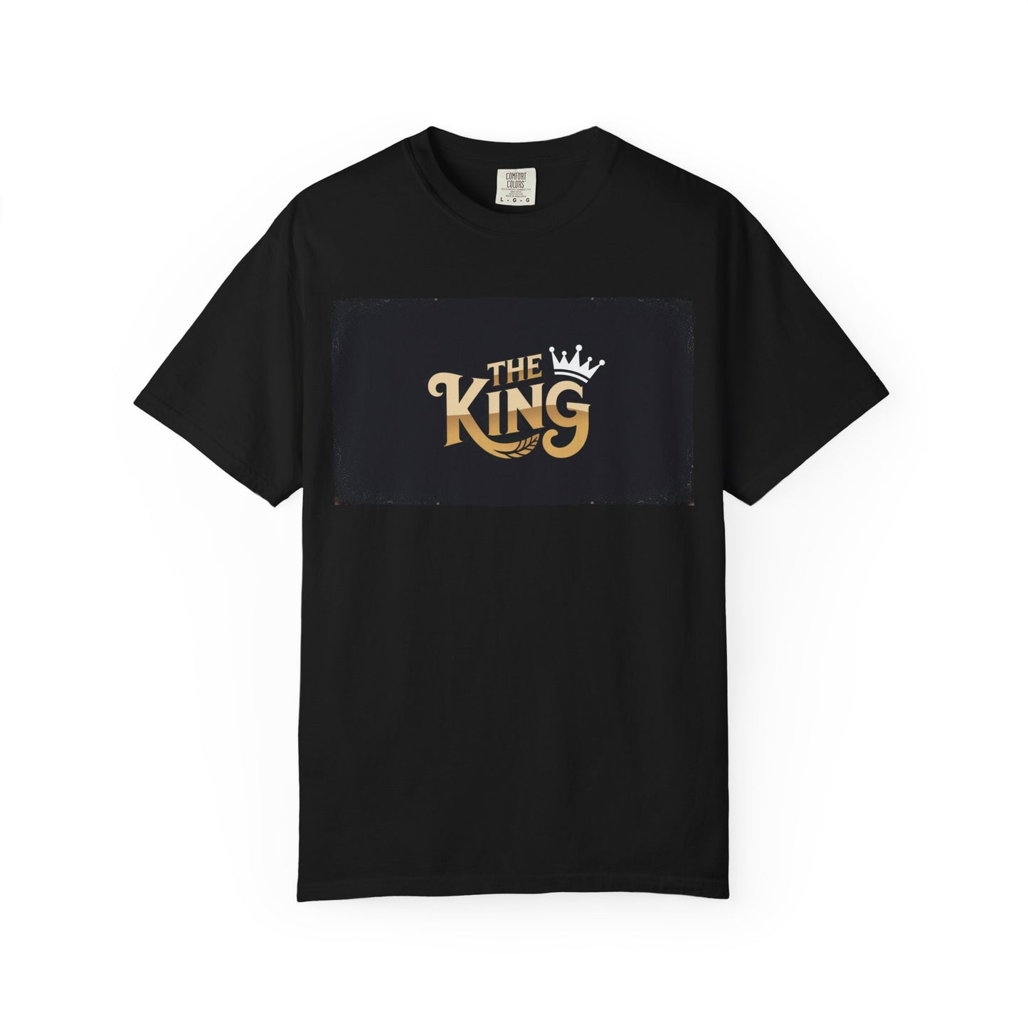 The King Garment-Dyed Unisex T-Shirt - Perfect for Father's Day, Birthdays, Casual Wear, Gifts for Him, Regal Style