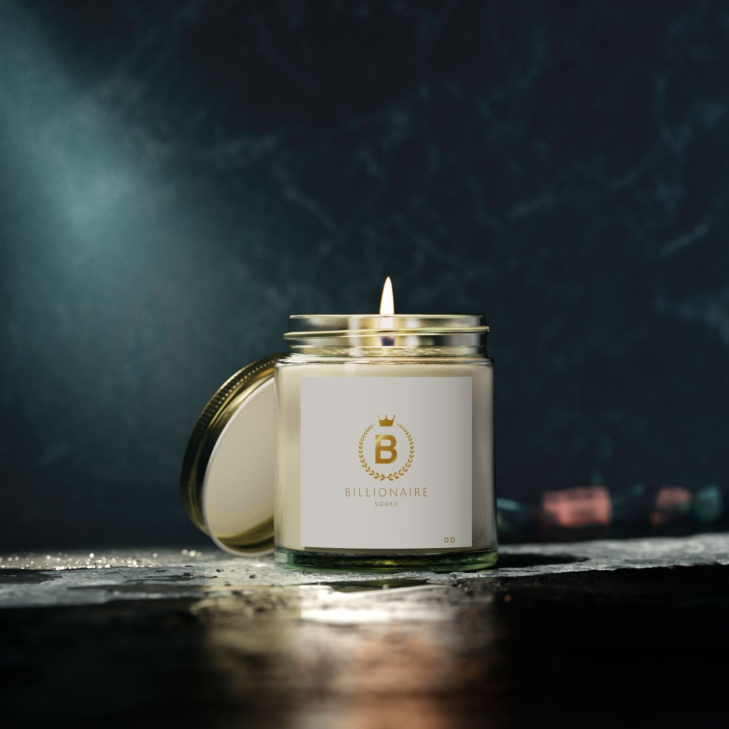 Hand-Poured Scented Candle – Luxe Fragrance Meets Everyday Calm