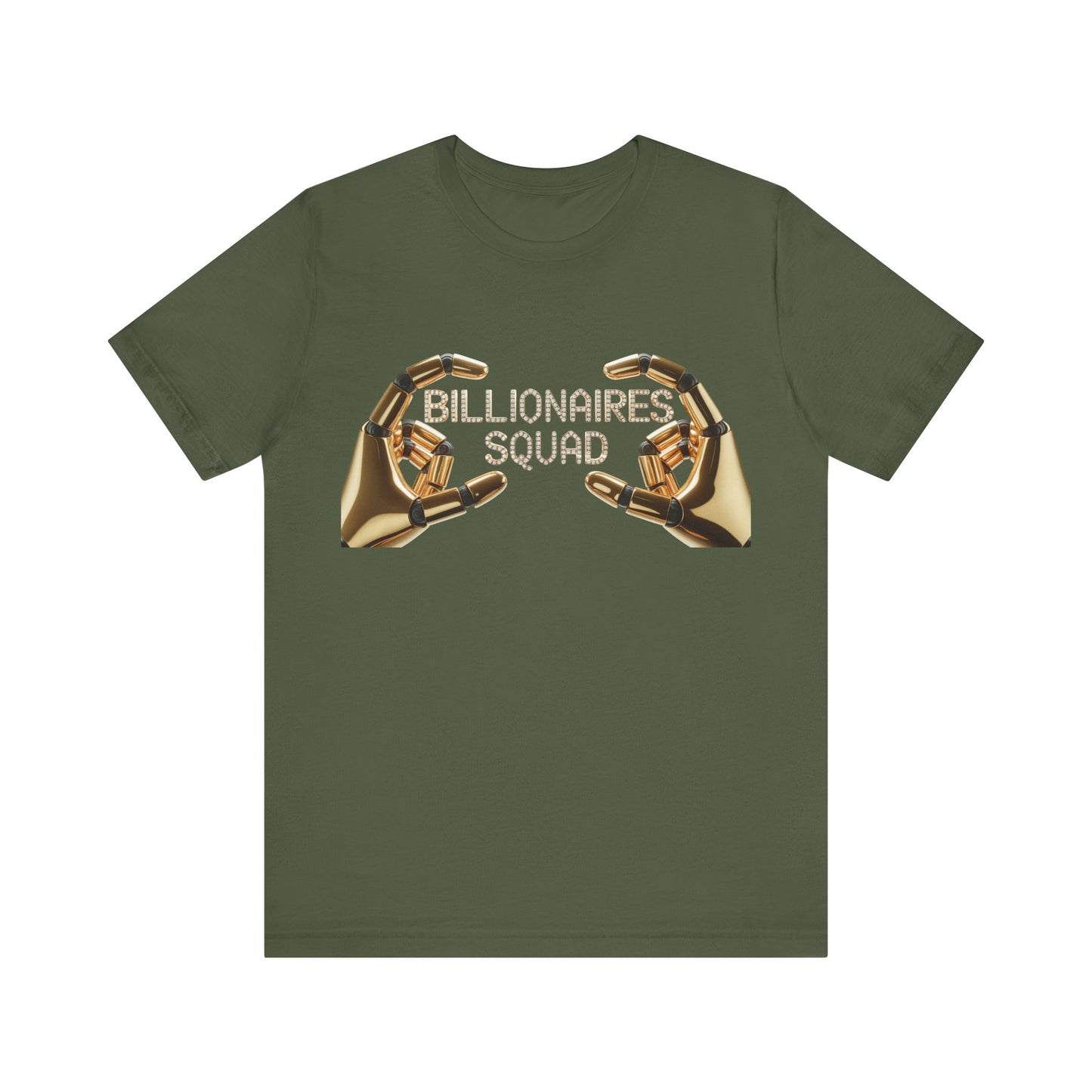 Billionaires Squad Graphic Tee, Unisex Jersey T-Shirt, Casual Wear, Gift for Entrepreneurs, Trendy Streetwear