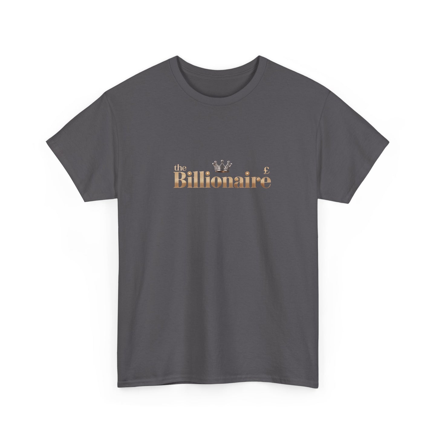 Billionaire Crown Tee | Unisex Cotton Shirt, Casual Wear, Gift for Entrepreneurs, Birthday Present, Fashion Staple