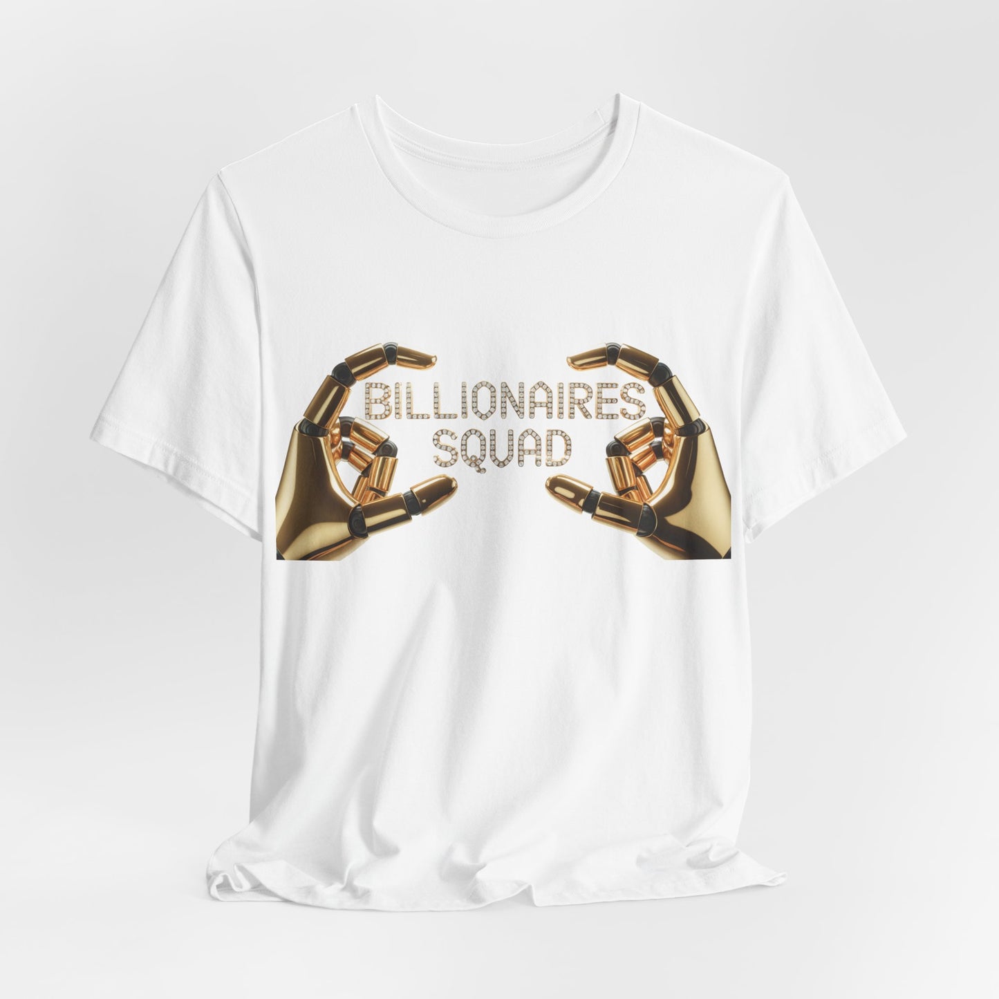 Billionaires Squad Graphic Tee, Unisex Jersey T-Shirt, Casual Wear, Gift for Entrepreneurs, Trendy Streetwear
