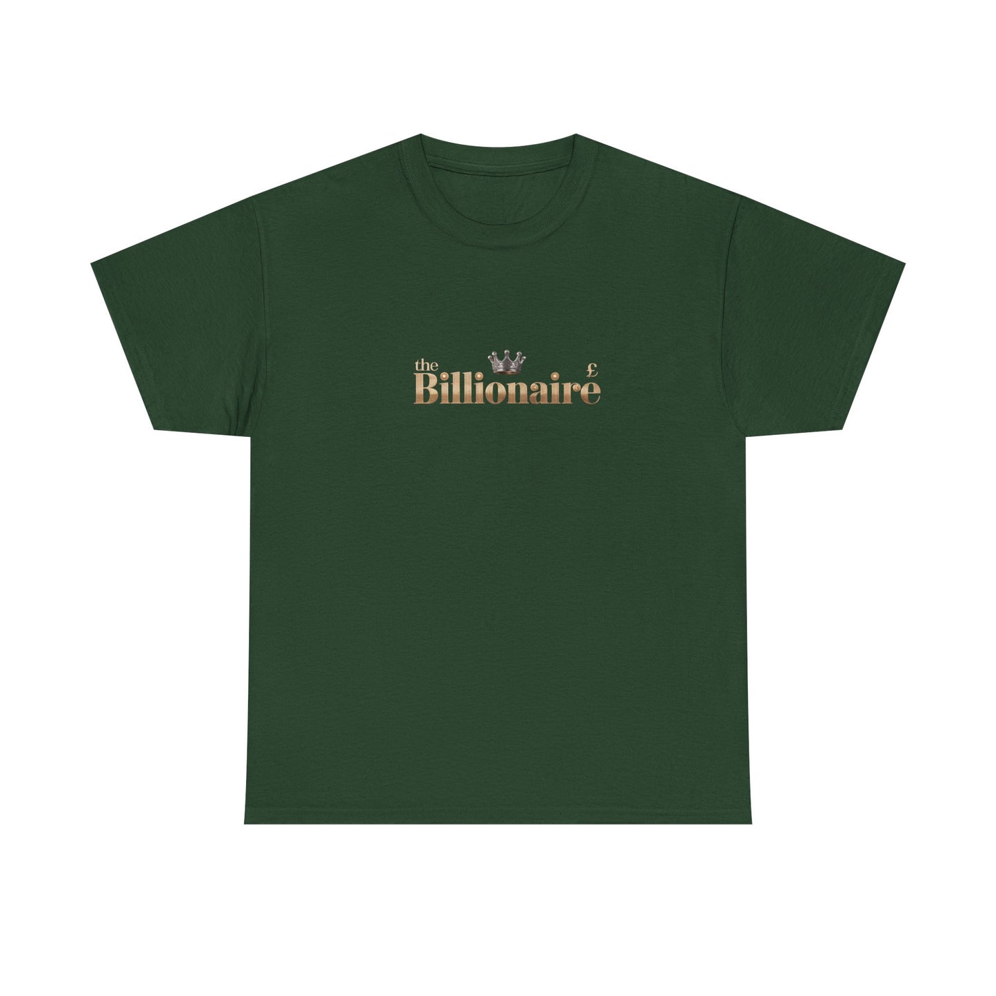 Billionaire Crown Tee | Unisex Cotton Shirt, Casual Wear, Gift for Entrepreneurs, Birthday Present, Fashion Staple