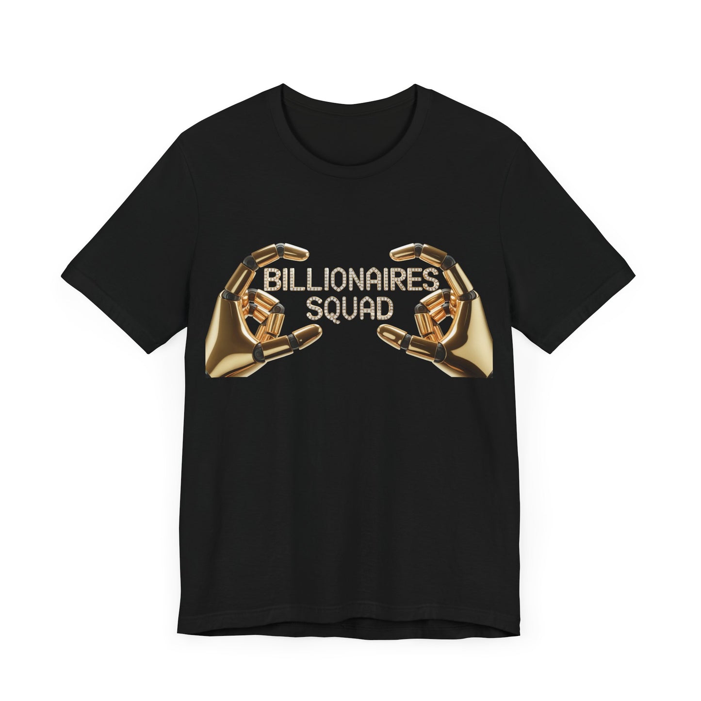 Billionaires Squad Graphic Tee, Unisex Jersey T-Shirt, Casual Wear, Gift for Entrepreneurs, Trendy Streetwear