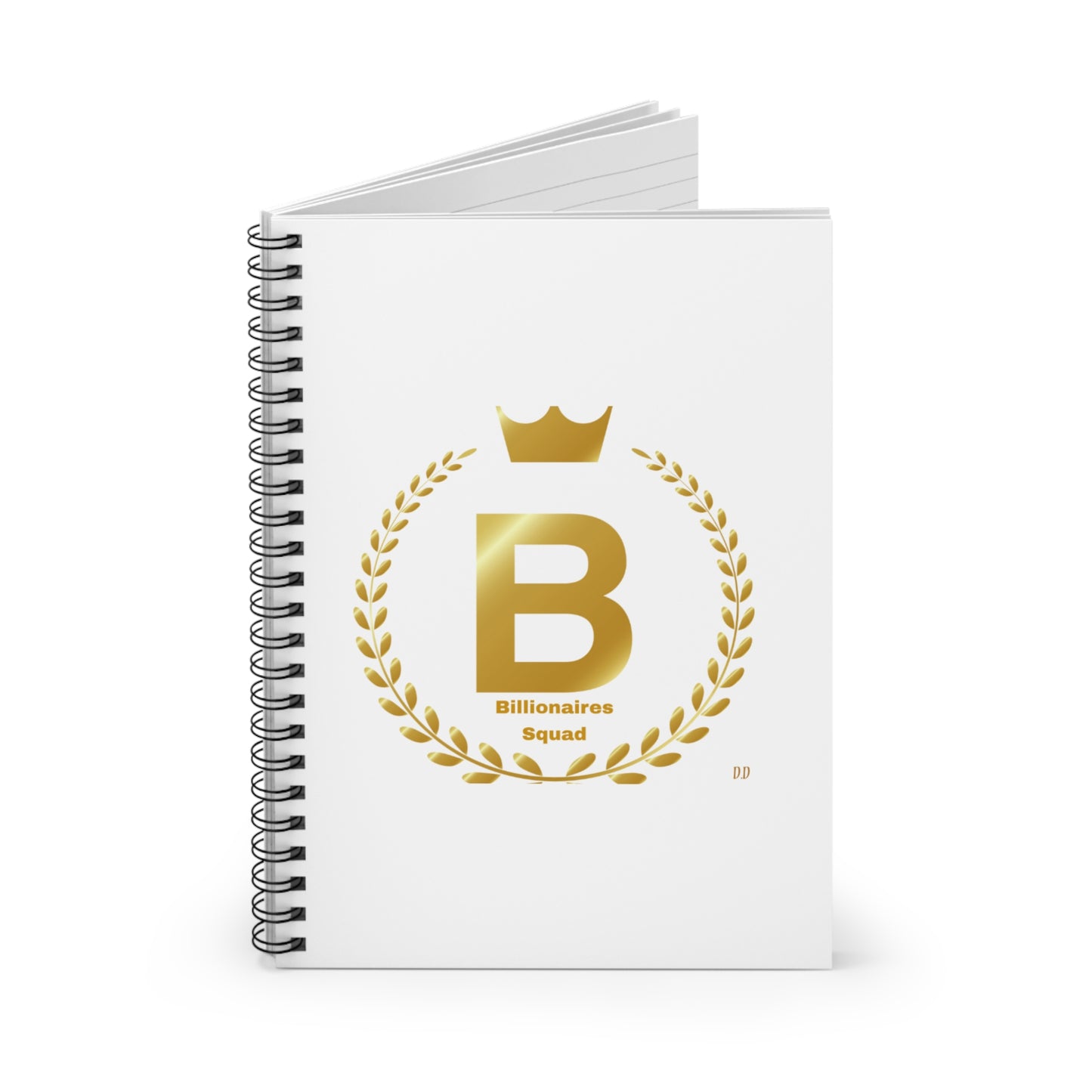 Ambition Meets Aesthetic – Custom Spiral Notebook for Dreams in Motion