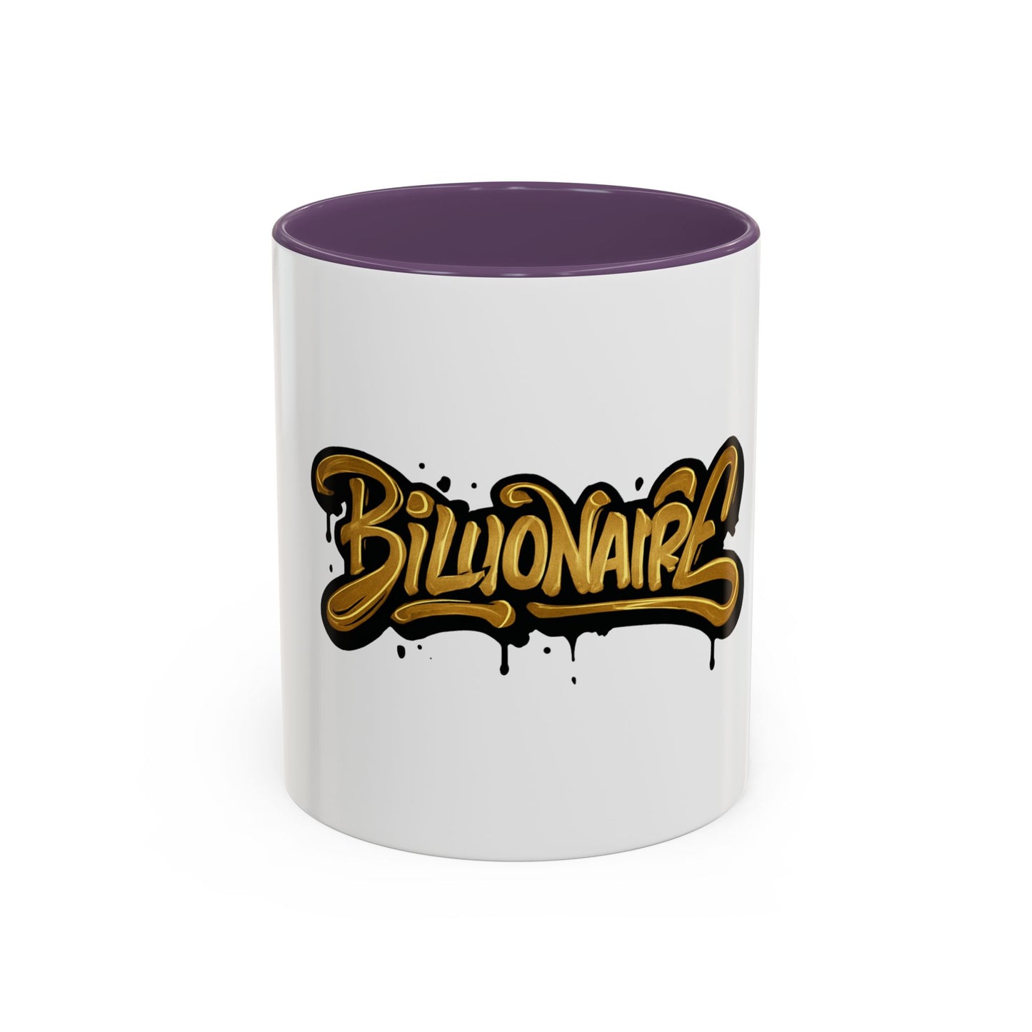 Billionaire Accent Coffee Mug, Unique Gift for Entrepreneurs, Coffee Lover Gift.