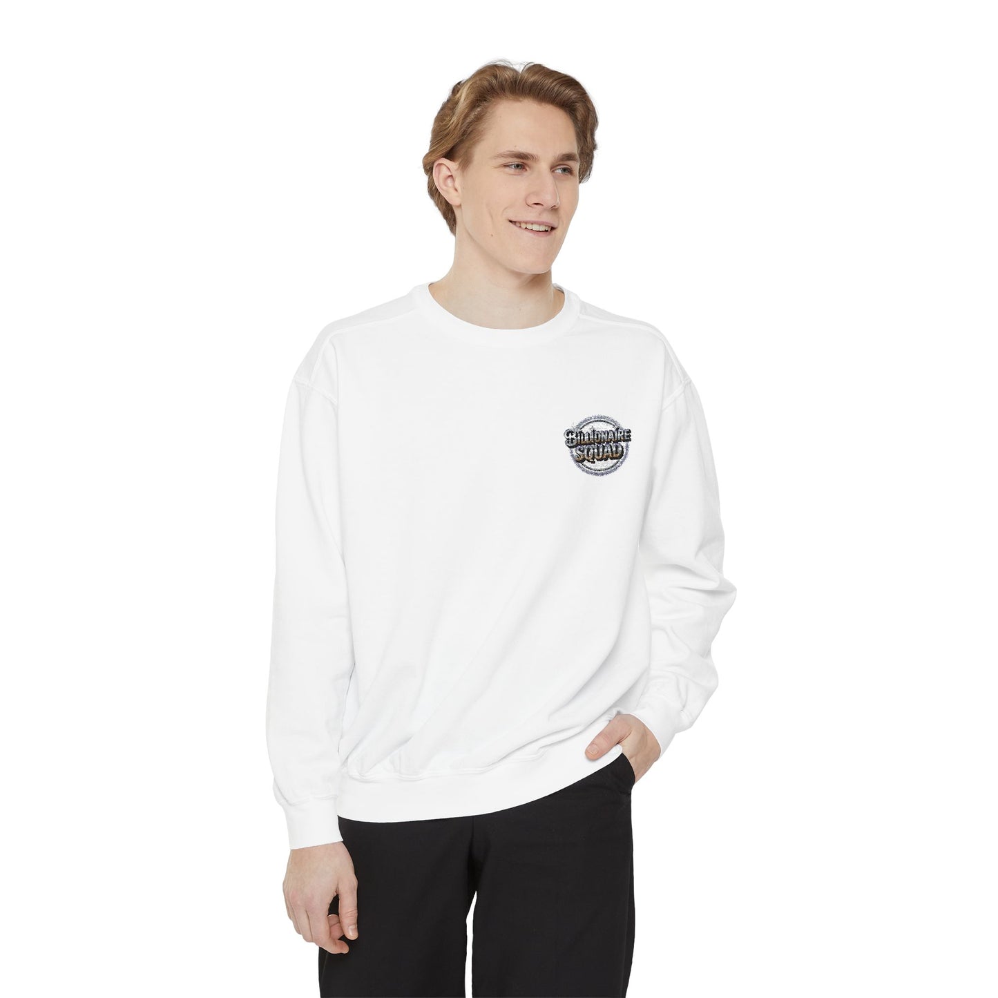 Unisex Garment-Dyed Crewneck Sweatshirt – Cozy, Relaxed Fit