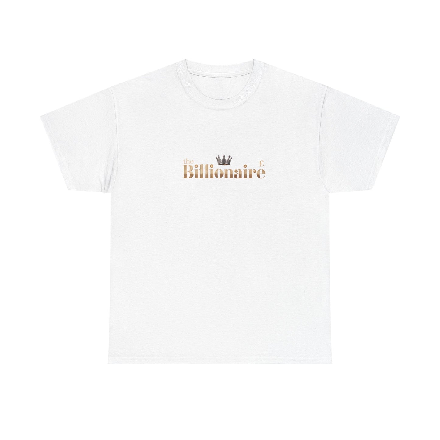Billionaire Crown Tee | Unisex Cotton Shirt, Casual Wear, Gift for Entrepreneurs, Birthday Present, Fashion Staple