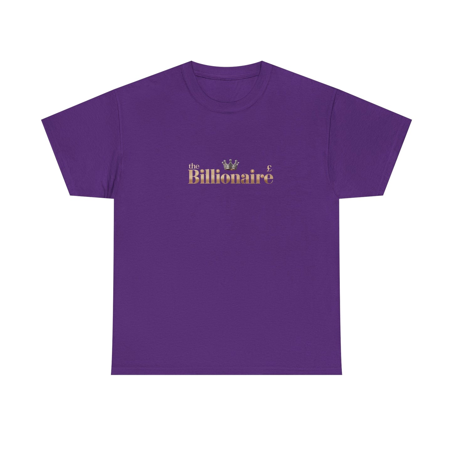 Billionaire Crown Tee | Unisex Cotton Shirt, Casual Wear, Gift for Entrepreneurs, Birthday Present, Fashion Staple