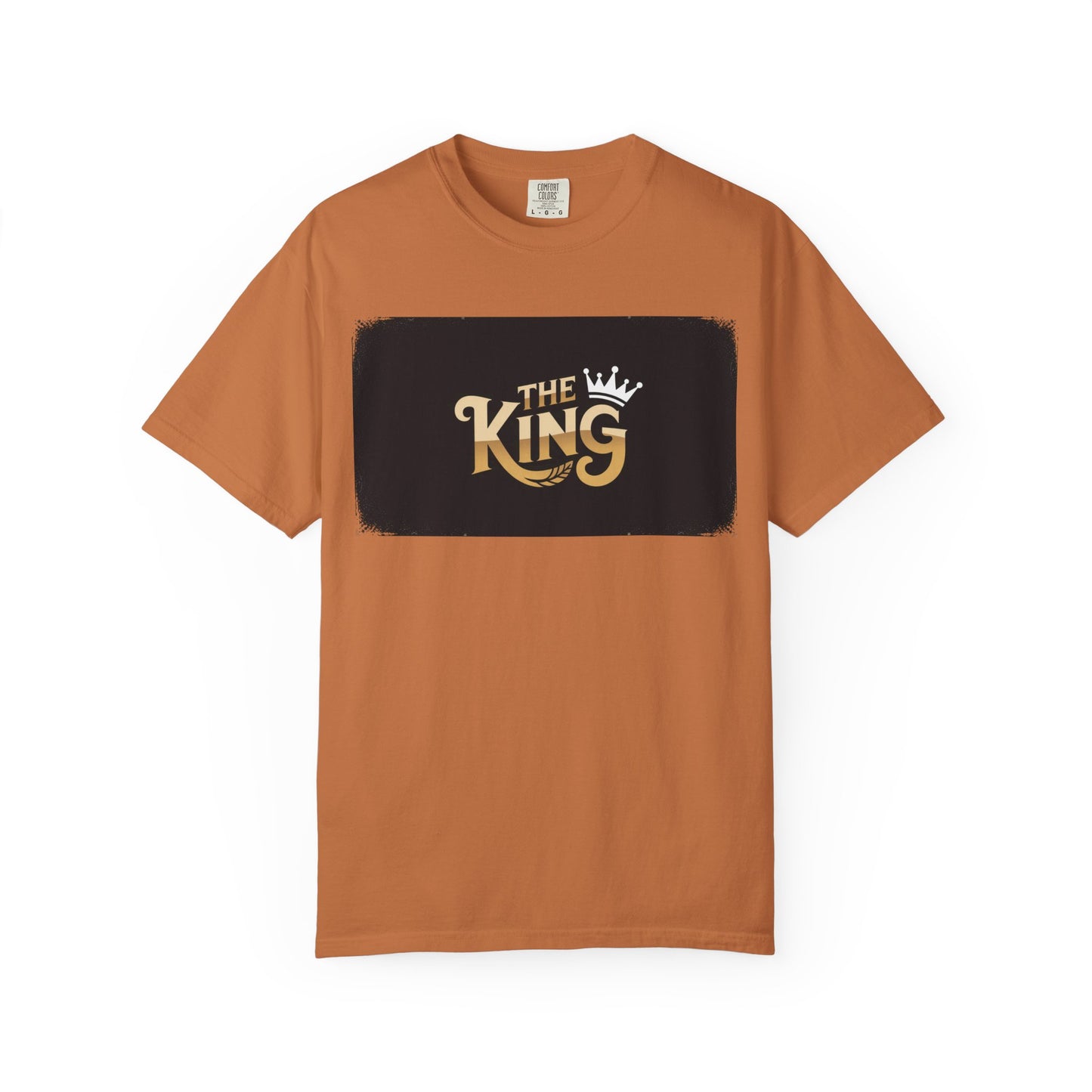 The King Garment-Dyed Unisex T-Shirt - Perfect for Father's Day, Birthdays, Casual Wear, Gifts for Him, Regal Style