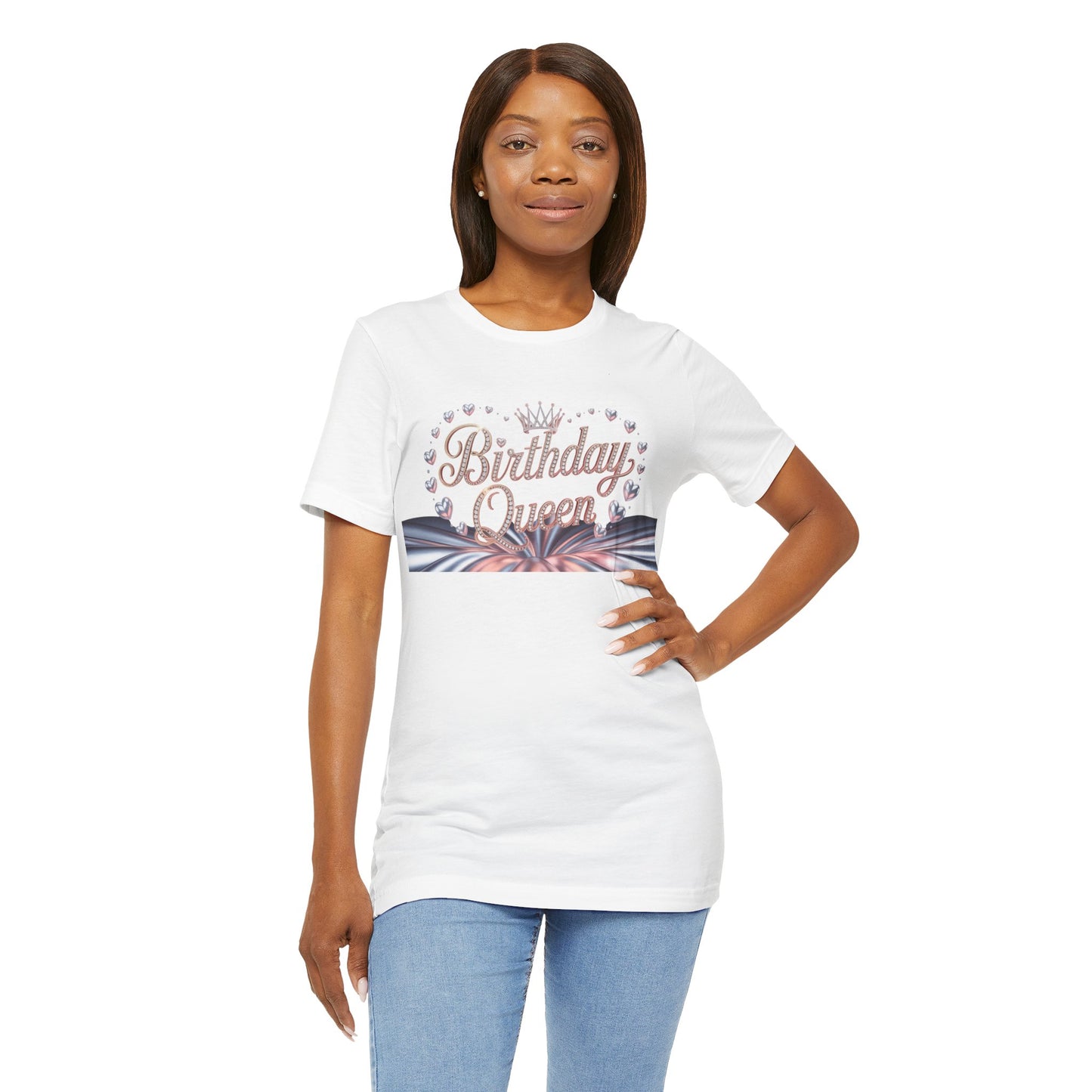 Birthday Queen Tee, Birthday Gift for Her, Unisex Party Shirt, Women’s Casual Wear, Celebration Outfit, Festival Apparel