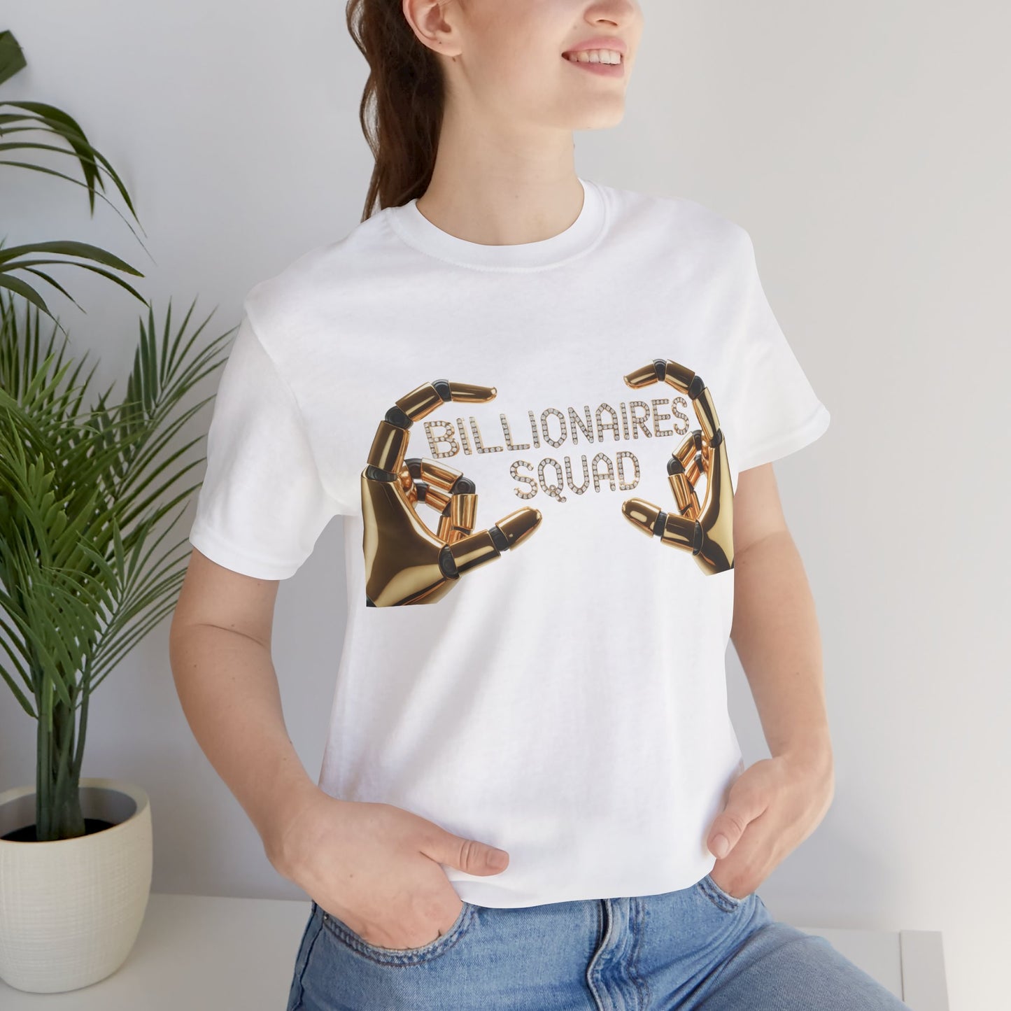 Billionaires Squad Graphic Tee, Unisex Jersey T-Shirt, Casual Wear, Gift for Entrepreneurs, Trendy Streetwear