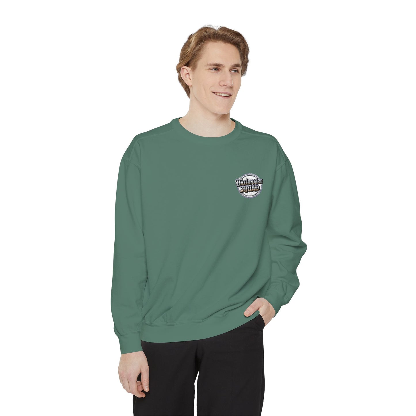 Unisex Garment-Dyed Crewneck Sweatshirt – Cozy, Relaxed Fit