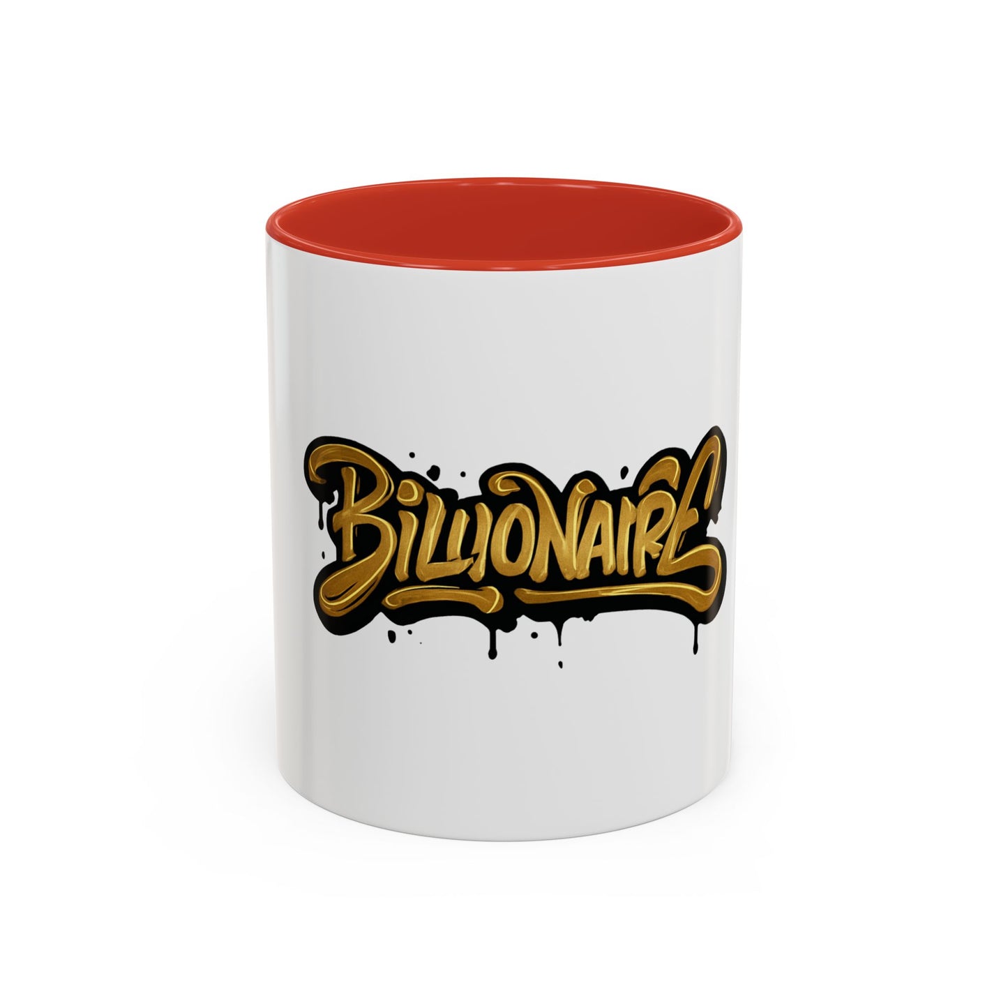 Billionaire Accent Coffee Mug, Unique Gift for Entrepreneurs, Coffee Lover Gift.