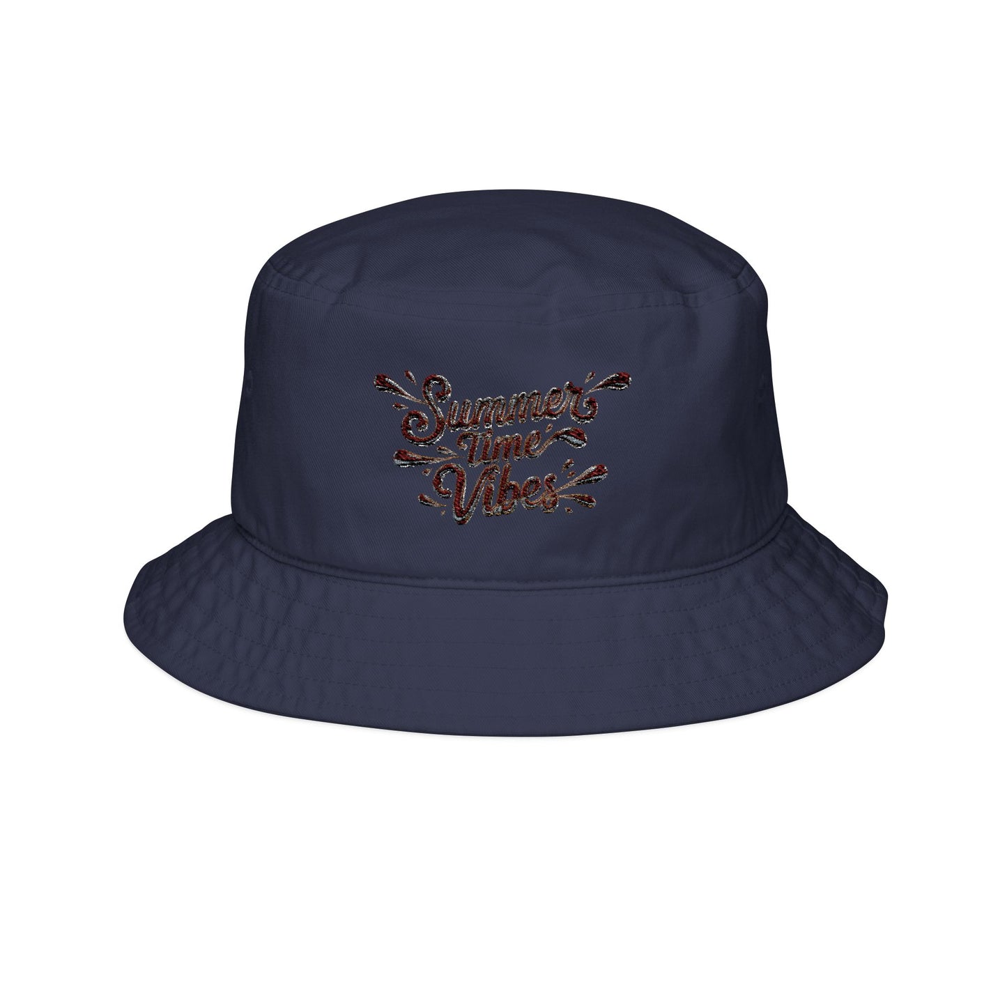 Stylish Summer Bucket Hat | Embroidered 'Summer Vibes' | Perfect for Festivals, Beach Days, Casual Outings, Gifts