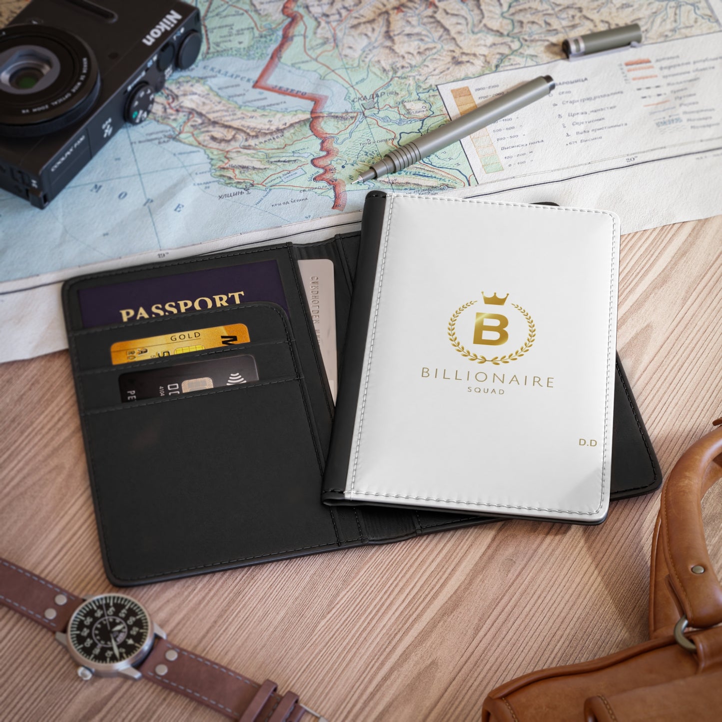 Jet-Set in Style with This Personalised Passport Cover