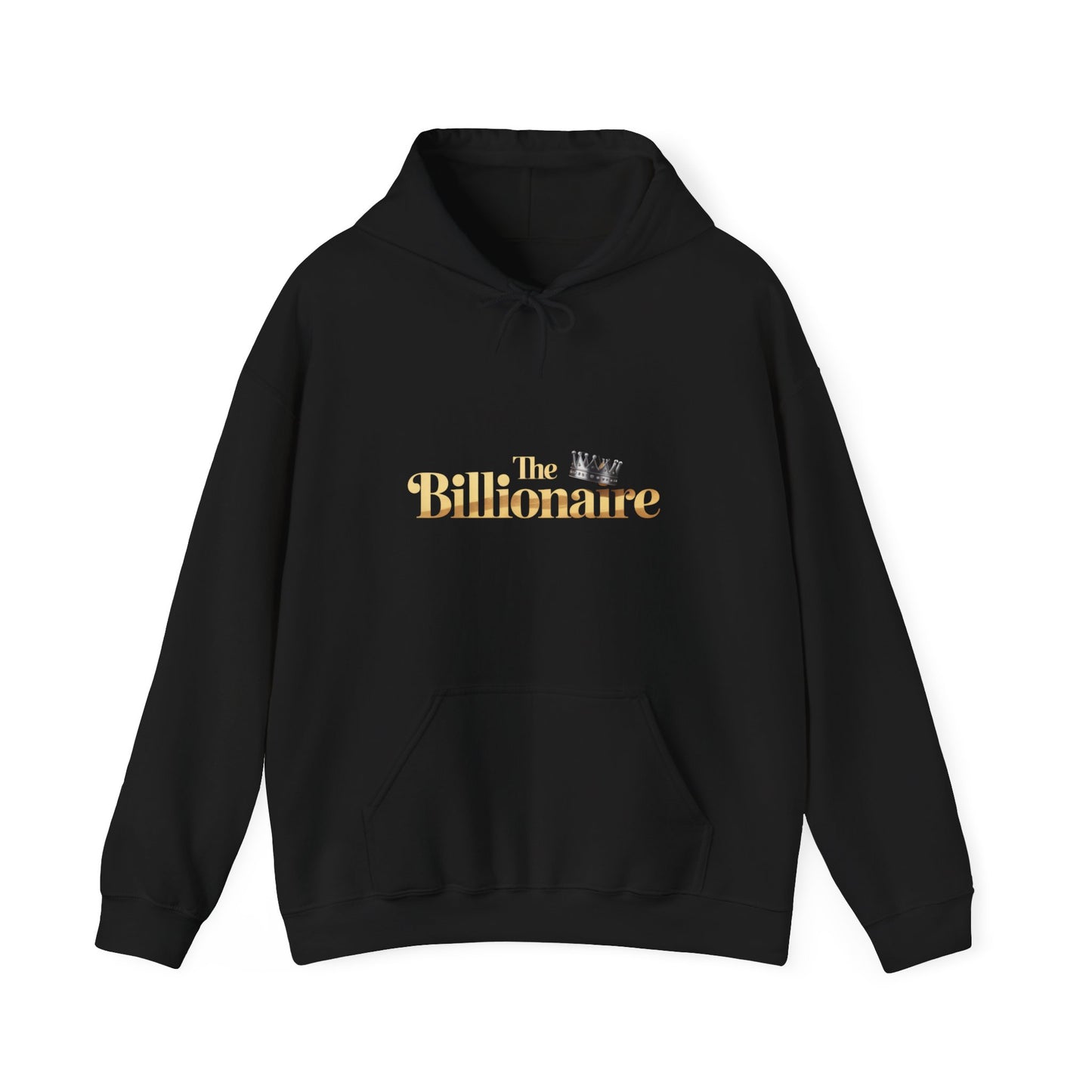 Billionaire Crown Hoodie, Unisex Sweatshirt, Cozy Layering, Perfect Gift for Entrepreneurs, Casual Wear, Birthday Gift, Trendy Fashion