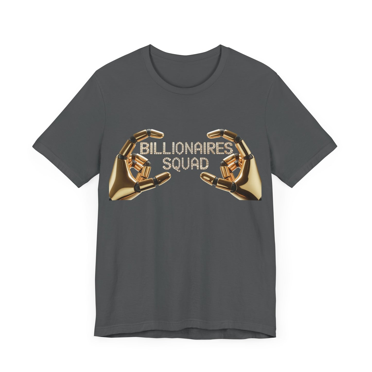 Billionaires Squad Graphic Tee, Unisex Jersey T-Shirt, Casual Wear, Gift for Entrepreneurs, Trendy Streetwear