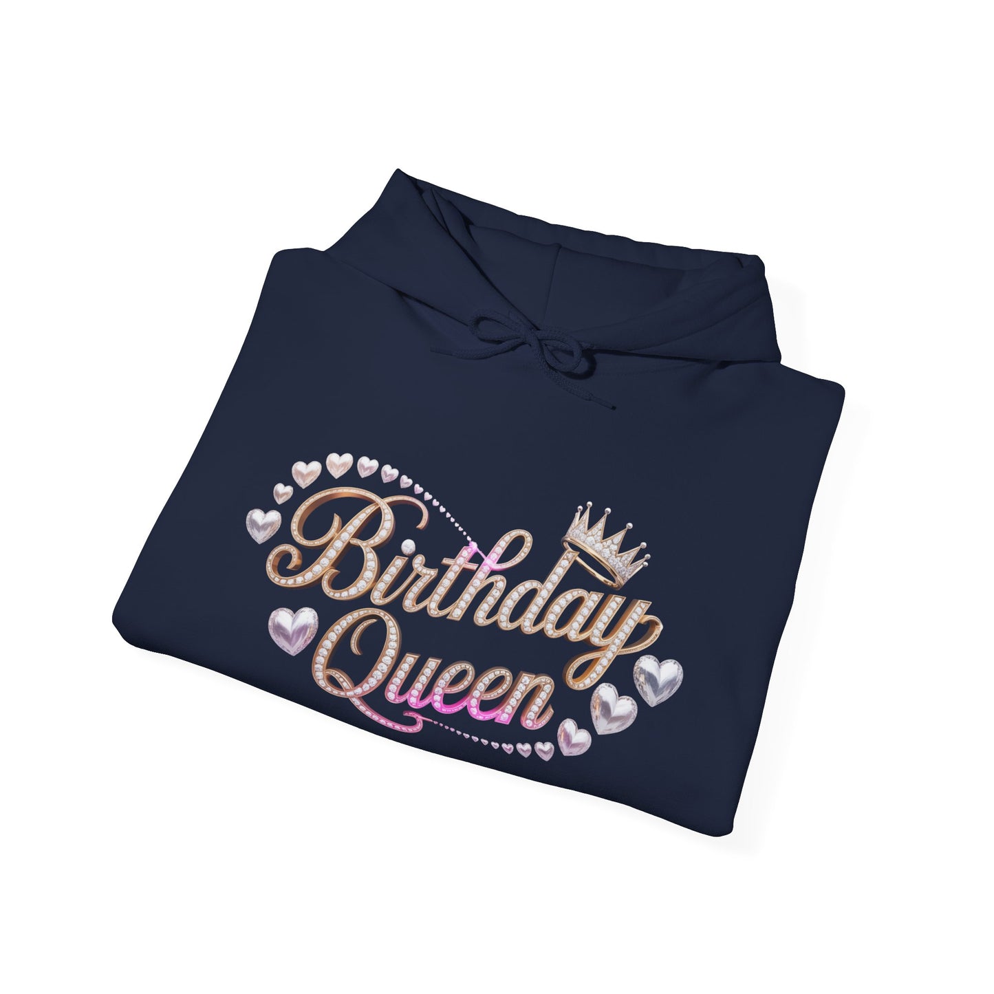 Birthday Queen Hoodie – Perfect for Birthdays, Celebration, Gift for Her, Fun & Cozy Fashion