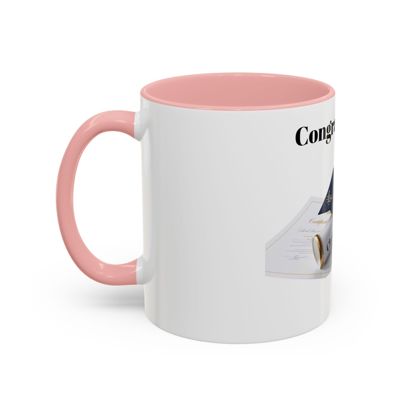 Accent Coffee Mug – Sip Bold. Live Loud.