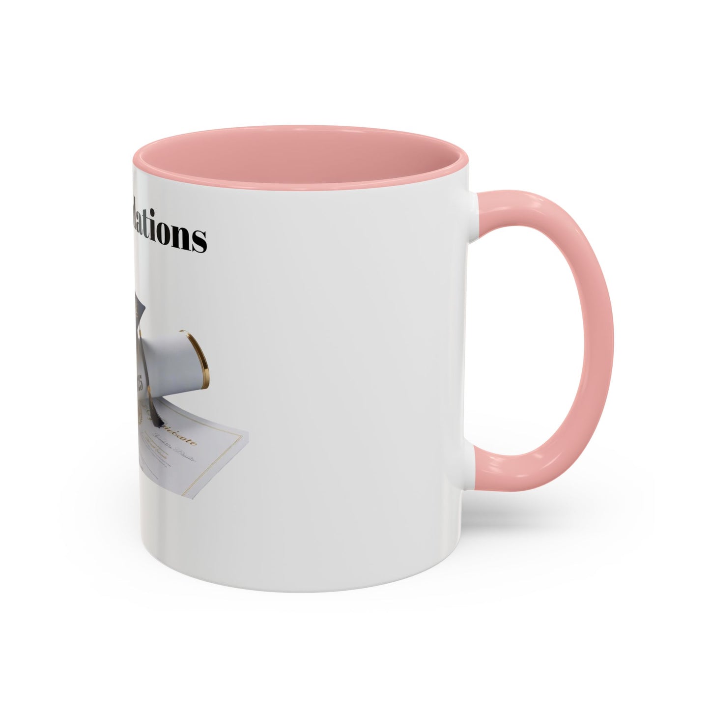 Accent Coffee Mug – Sip Bold. Live Loud.