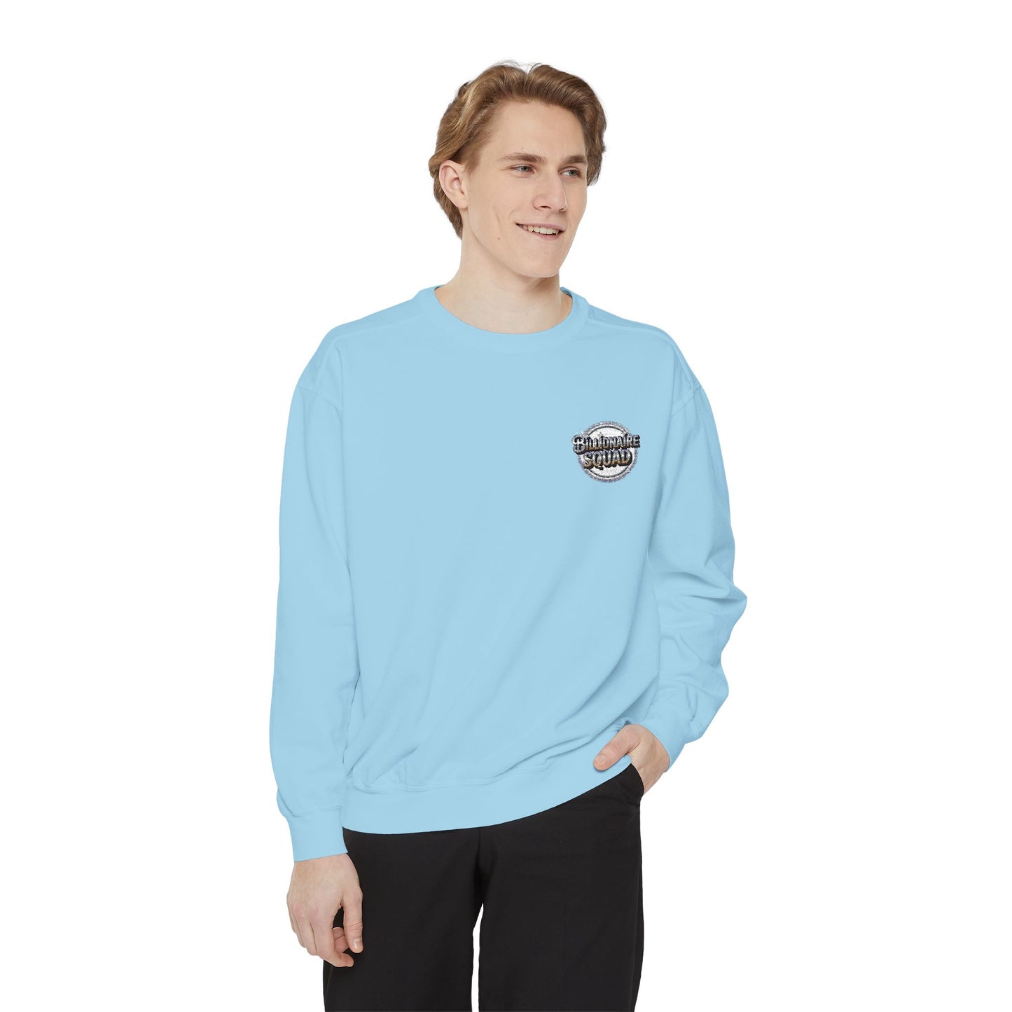 Unisex Garment-Dyed Crewneck Sweatshirt – Cozy, Relaxed Fit