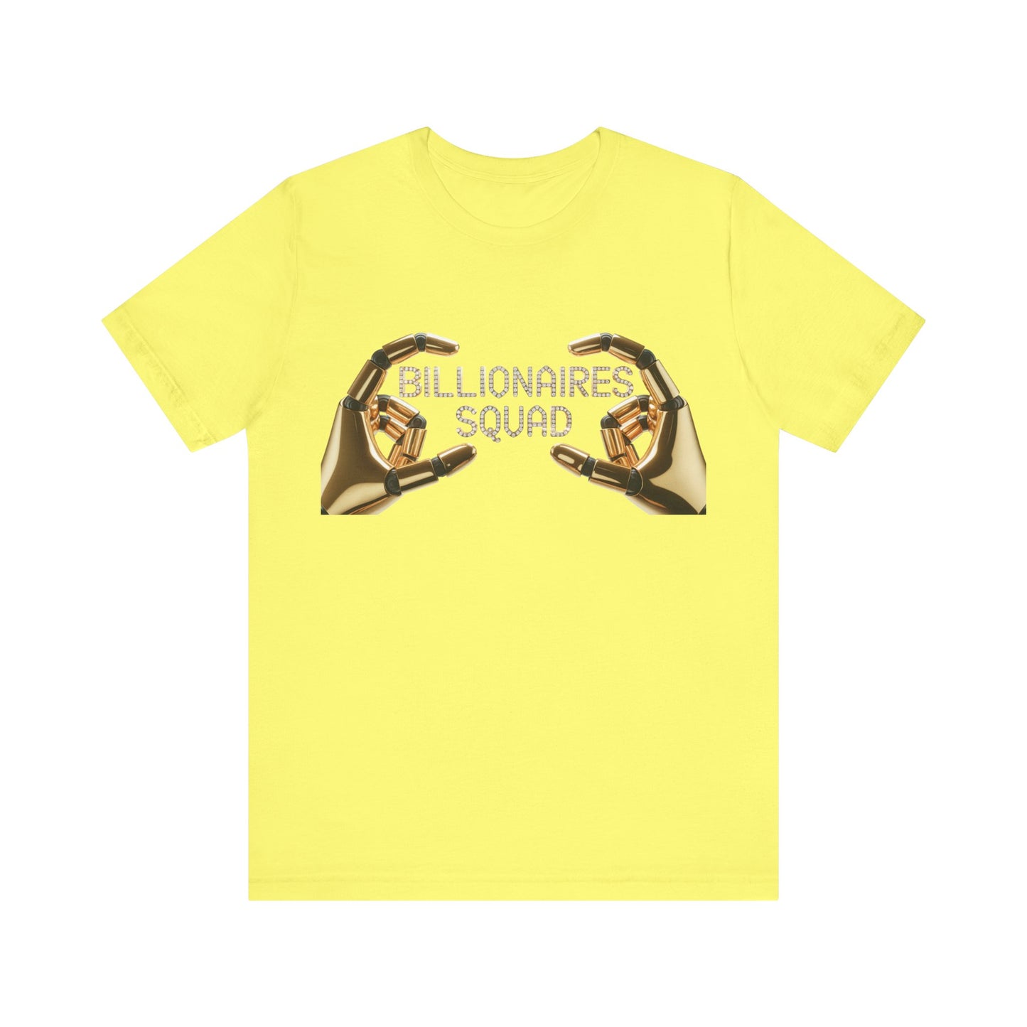Billionaires Squad Graphic Tee, Unisex Jersey T-Shirt, Casual Wear, Gift for Entrepreneurs, Trendy Streetwear
