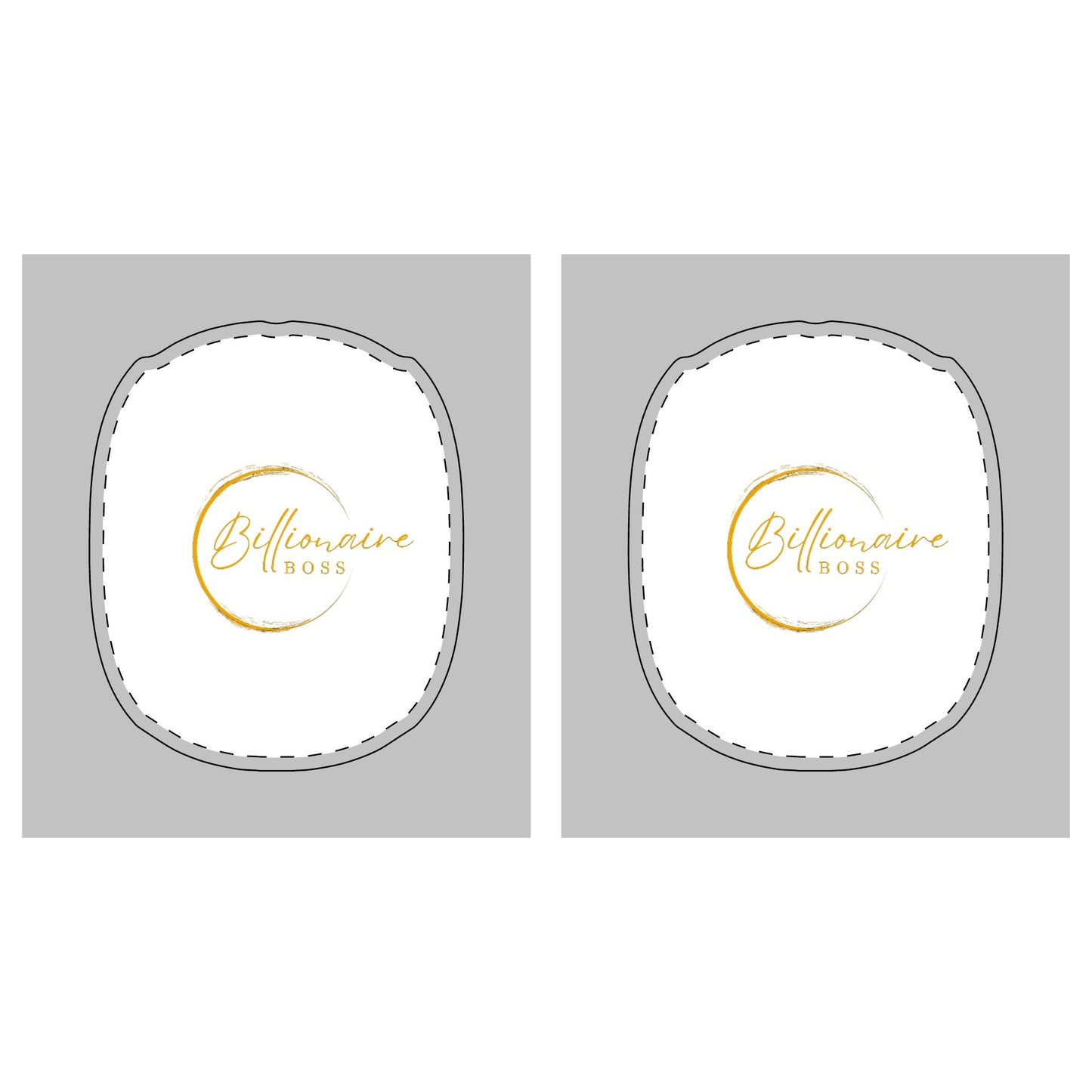 Custom Headphone Case – Full-Print | Glossy or Matte Finish