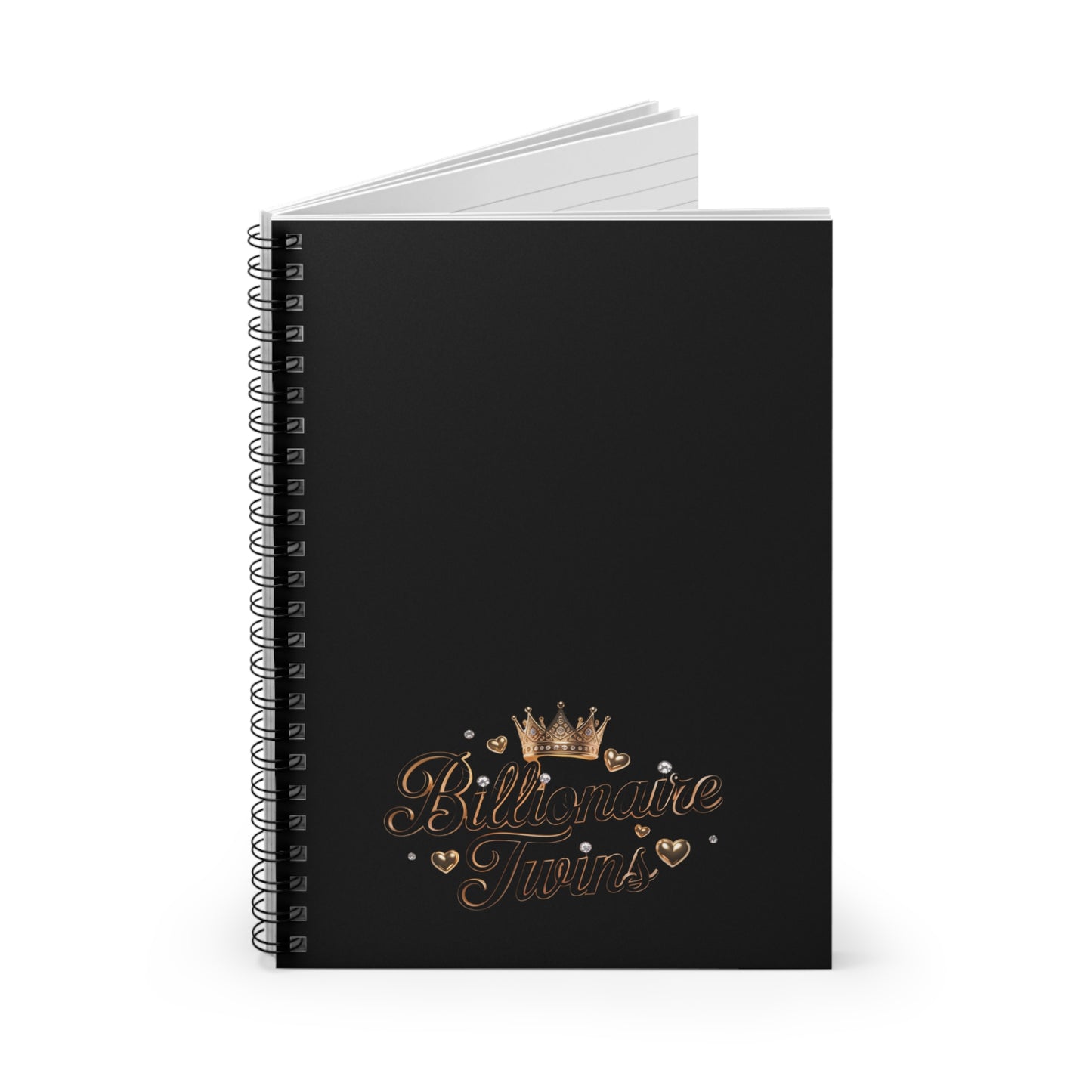 Billionaire Twins Spiral Notebook - Stylish Note-Taking, Perfect for Twins, Gifts, Journals, School Supplies, Creative Writing, Birthday