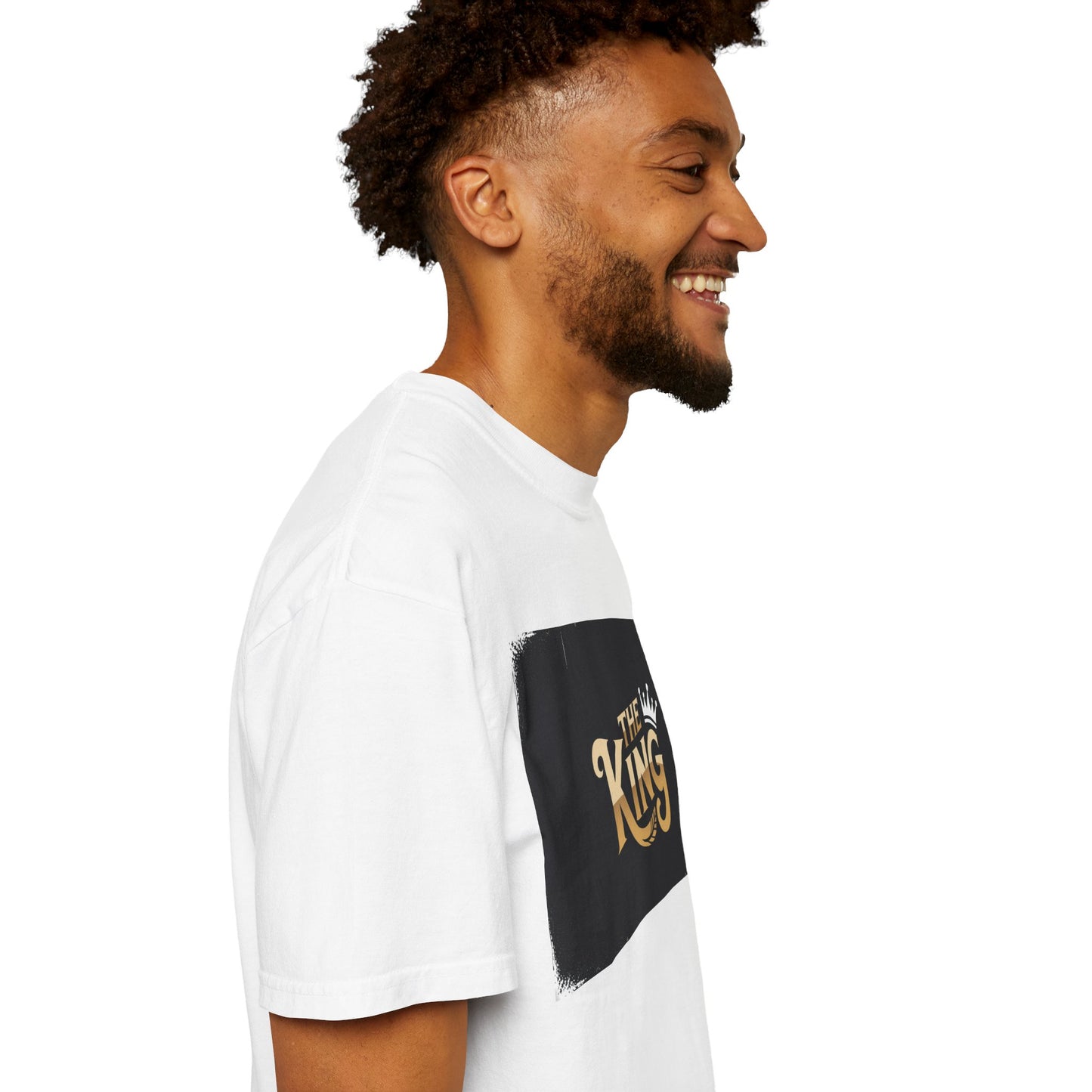 The King Garment-Dyed Unisex T-Shirt - Perfect for Father's Day, Birthdays, Casual Wear, Gifts for Him, Regal Style