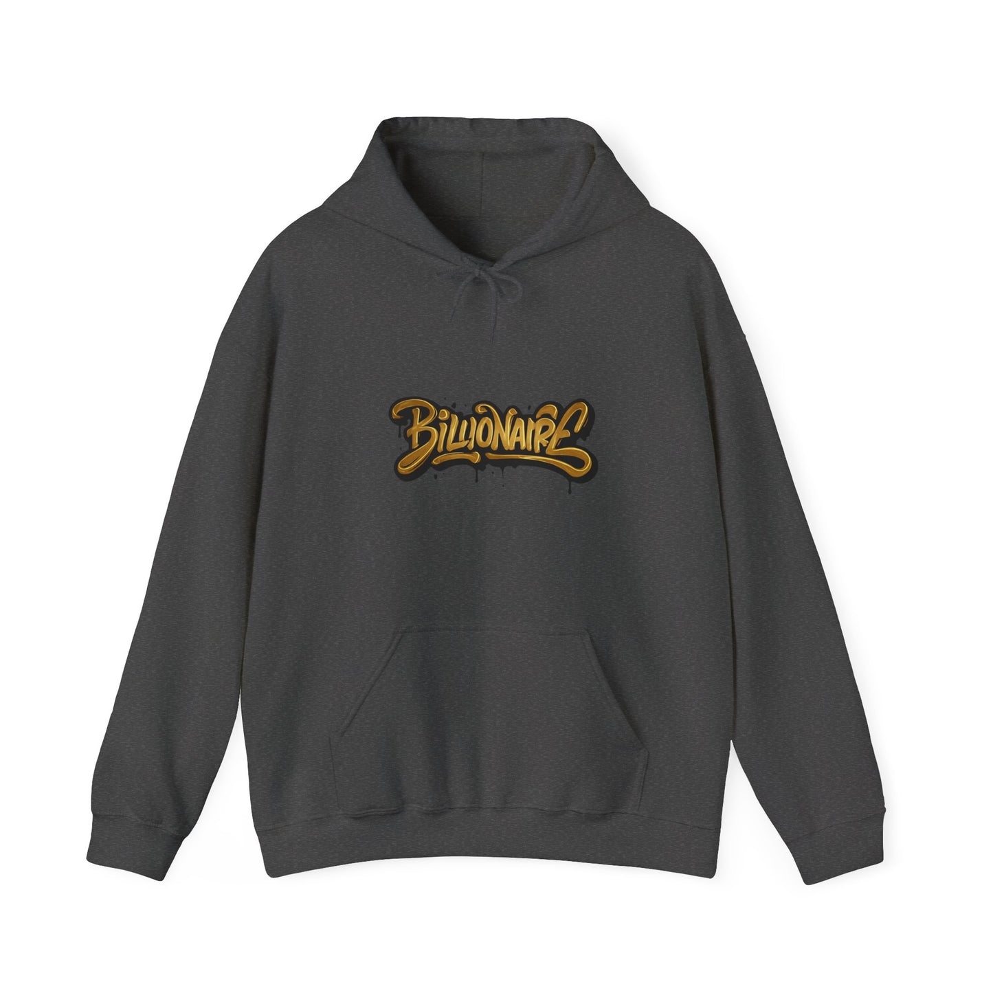 Billionaire Graffiti Hoodie - Urban Art Sweatshirt, Streetwear Fashion, Trendy Casual Wear.