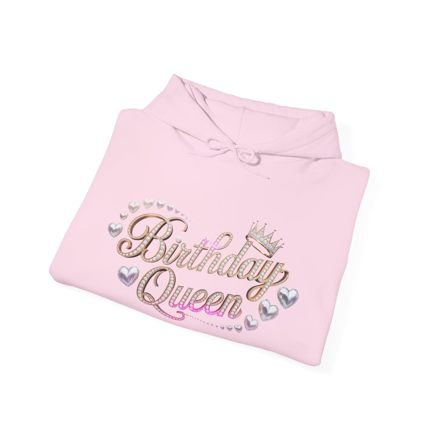 Birthday Queen Hoodie – Perfect for Birthdays, Celebration, Gift for Her, Fun & Cozy Fashion