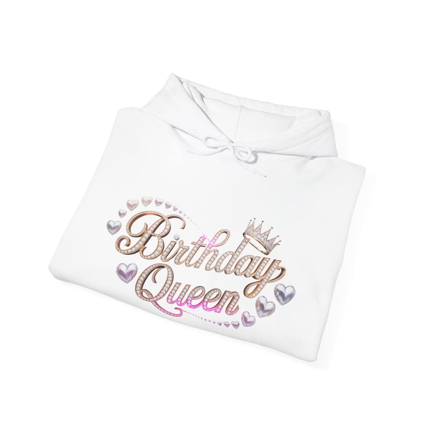 Birthday Queen Hoodie – Perfect for Birthdays, Celebration, Gift for Her, Fun & Cozy Fashion