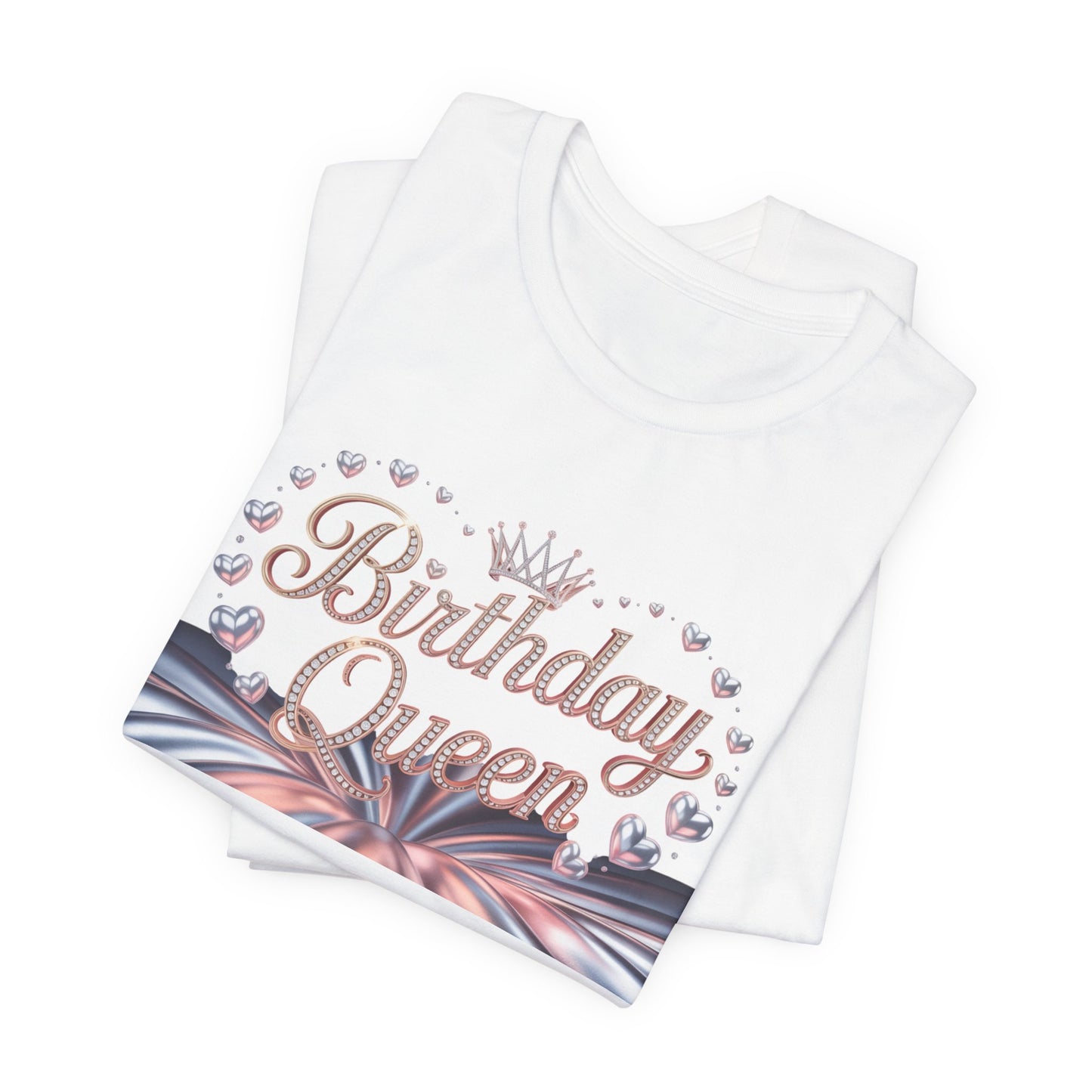 Birthday Queen Tee, Birthday Gift for Her, Unisex Party Shirt, Women’s Casual Wear, Celebration Outfit, Festival Apparel