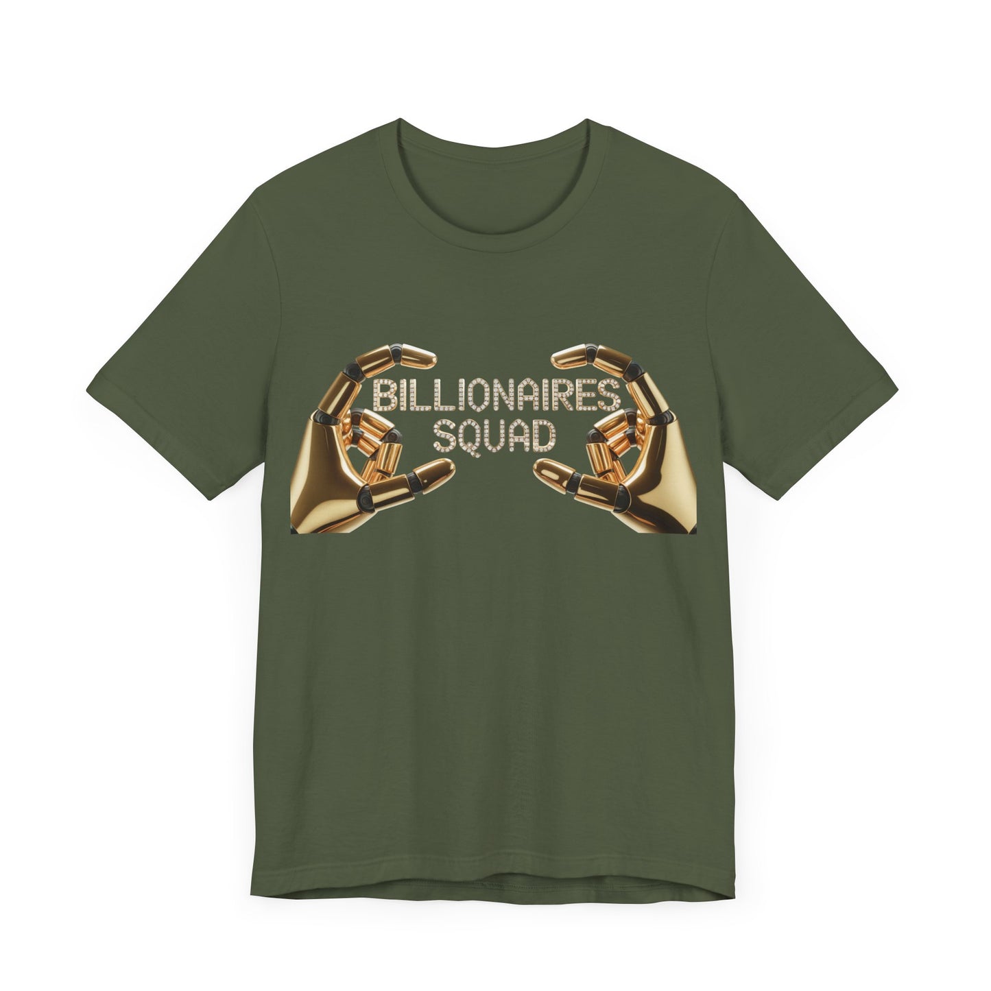 Billionaires Squad Graphic Tee, Unisex Jersey T-Shirt, Casual Wear, Gift for Entrepreneurs, Trendy Streetwear