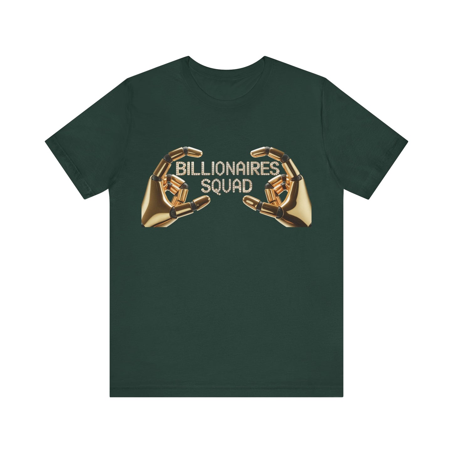 Billionaires Squad Graphic Tee, Unisex Jersey T-Shirt, Casual Wear, Gift for Entrepreneurs, Trendy Streetwear