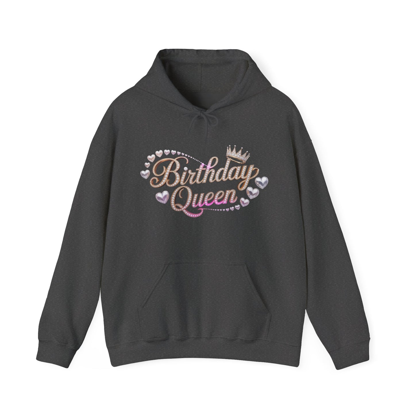 Birthday Queen Hoodie – Perfect for Birthdays, Celebration, Gift for Her, Fun & Cozy Fashion