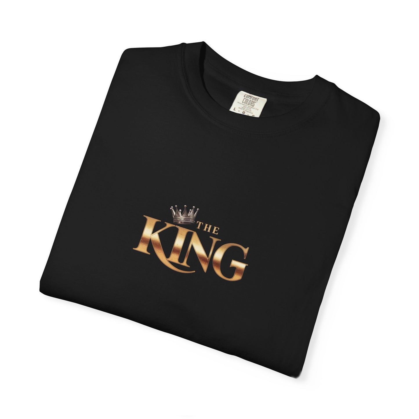 King Garment-Dyed T-Shirt - Unisex, Casual Wear, Birthday Gift, Men's Fashion, Royalty Theme