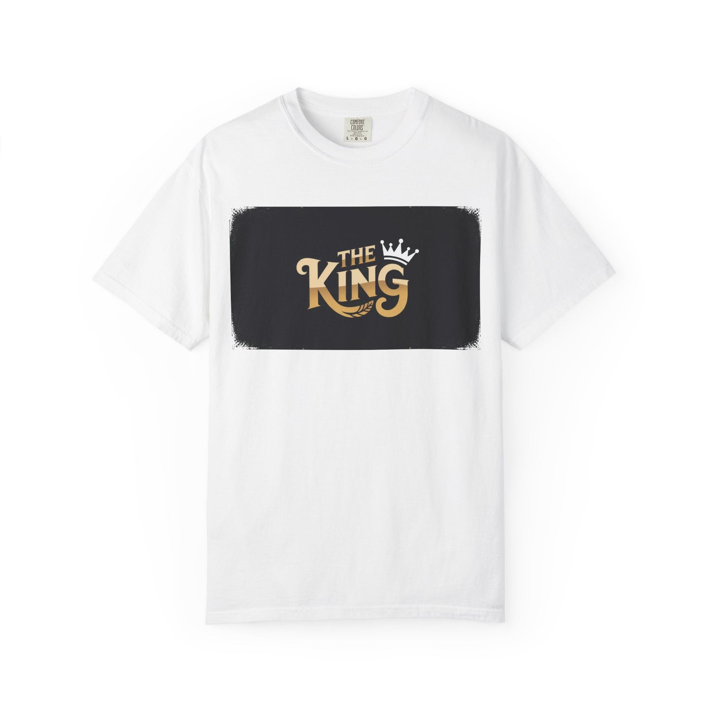 The King Garment-Dyed Unisex T-Shirt - Perfect for Father's Day, Birthdays, Casual Wear, Gifts for Him, Regal Style