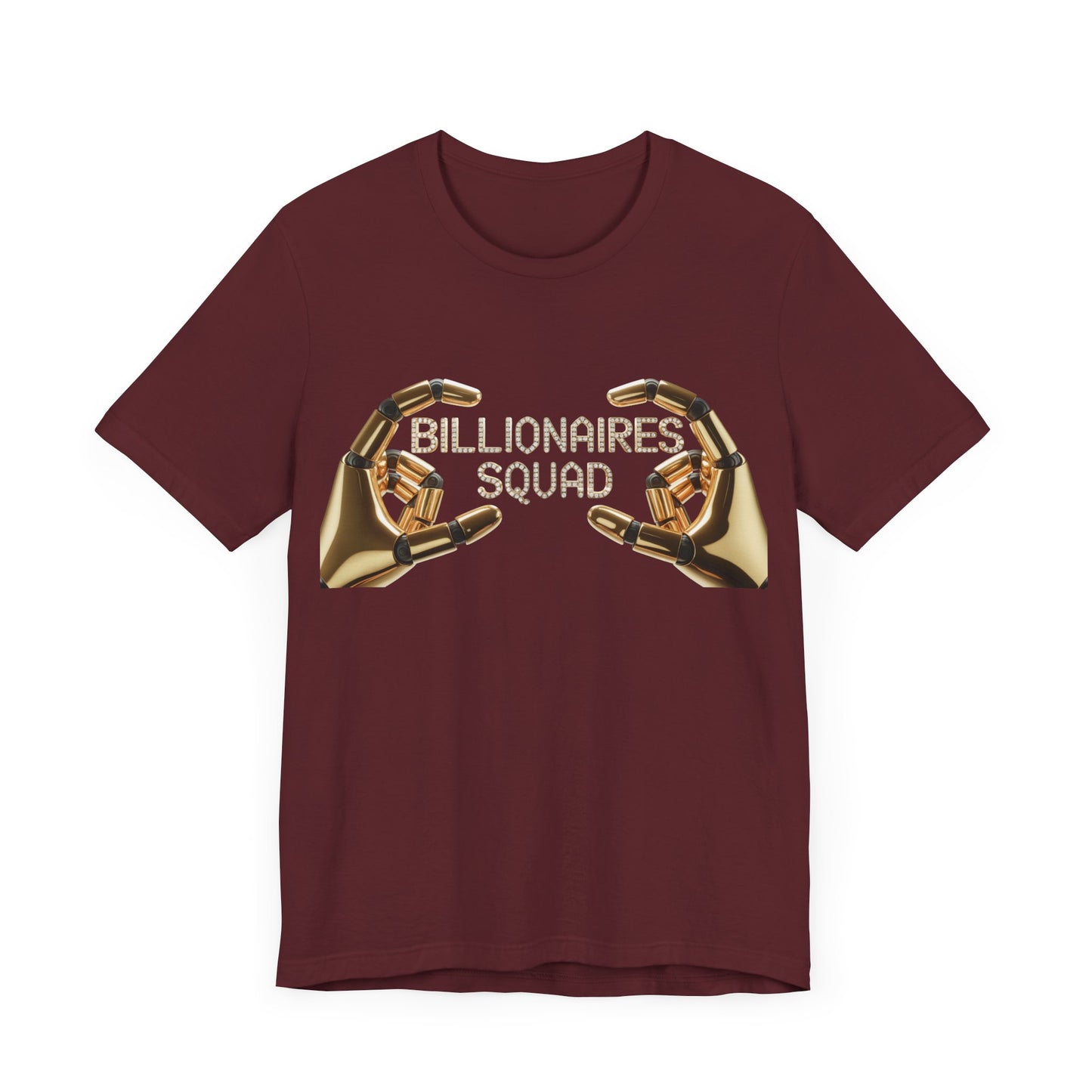 Billionaires Squad Graphic Tee, Unisex Jersey T-Shirt, Casual Wear, Gift for Entrepreneurs, Trendy Streetwear
