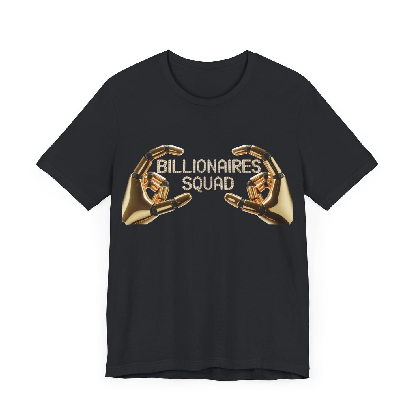 Billionaires Squad Graphic Tee, Unisex Jersey T-Shirt, Casual Wear, Gift for Entrepreneurs, Trendy Streetwear