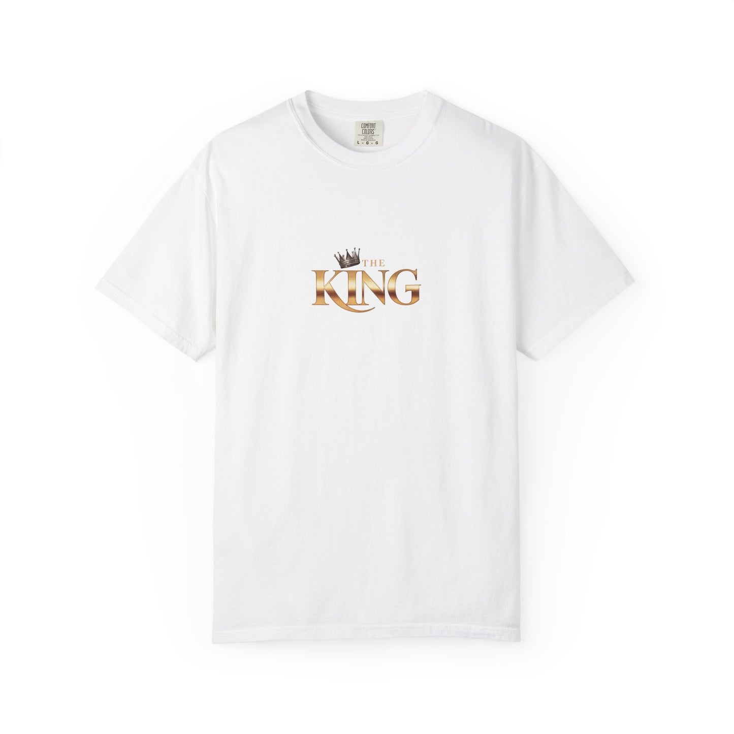 King Garment-Dyed T-Shirt - Unisex, Casual Wear, Birthday Gift, Men's Fashion, Royalty Theme