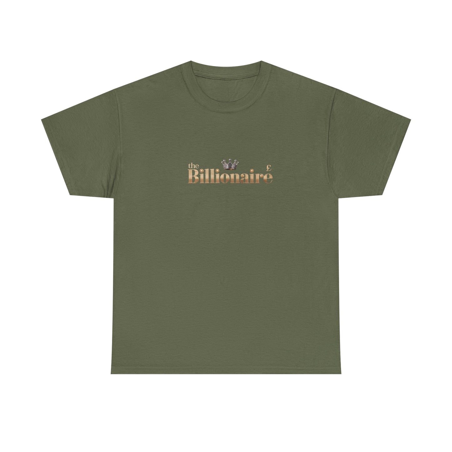 Billionaire Crown Tee | Unisex Cotton Shirt, Casual Wear, Gift for Entrepreneurs, Birthday Present, Fashion Staple
