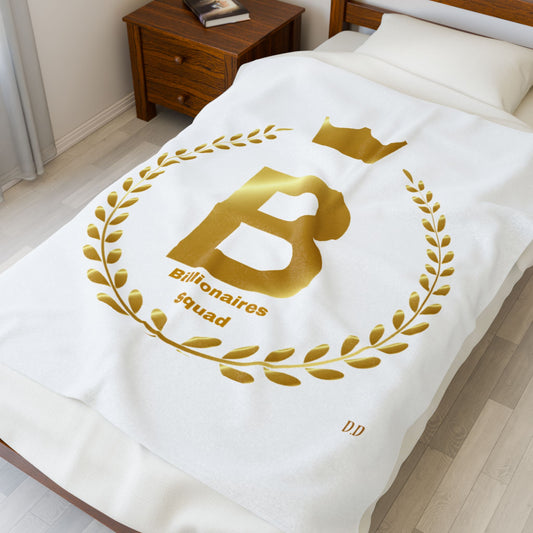 Plush Velveteen Blanket – Soft, Stylish, and Made for Comfort