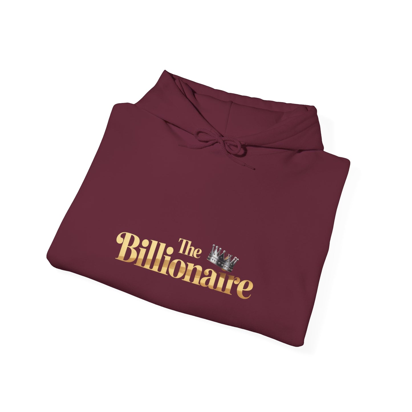 Billionaire Crown Hoodie, Unisex Sweatshirt, Cozy Layering, Perfect Gift for Entrepreneurs, Casual Wear, Birthday Gift, Trendy Fashion