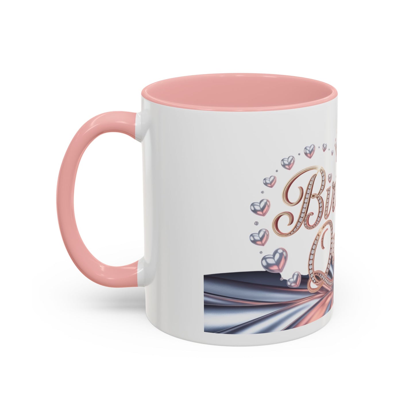 Birthday Queen Accent Mug | Unique Coffee Cup Gift for Her | Perfect for Birthday Celebration, Special Occasions, Tea Lovers, Gift Ideas